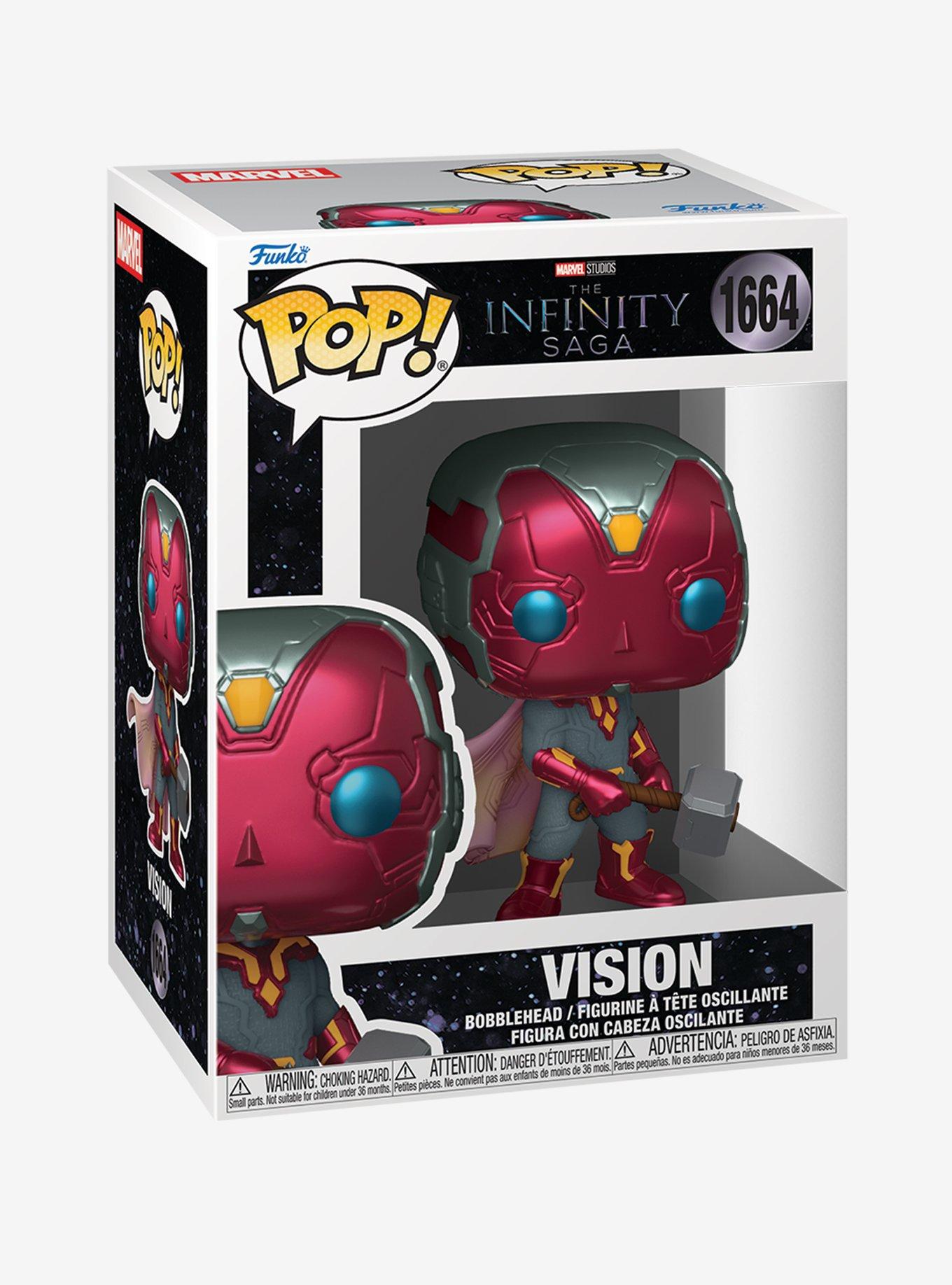 Funko Pop! Marvel The Infinity Saga Vision Vinyl Bobblehead, , alternate - view 2
