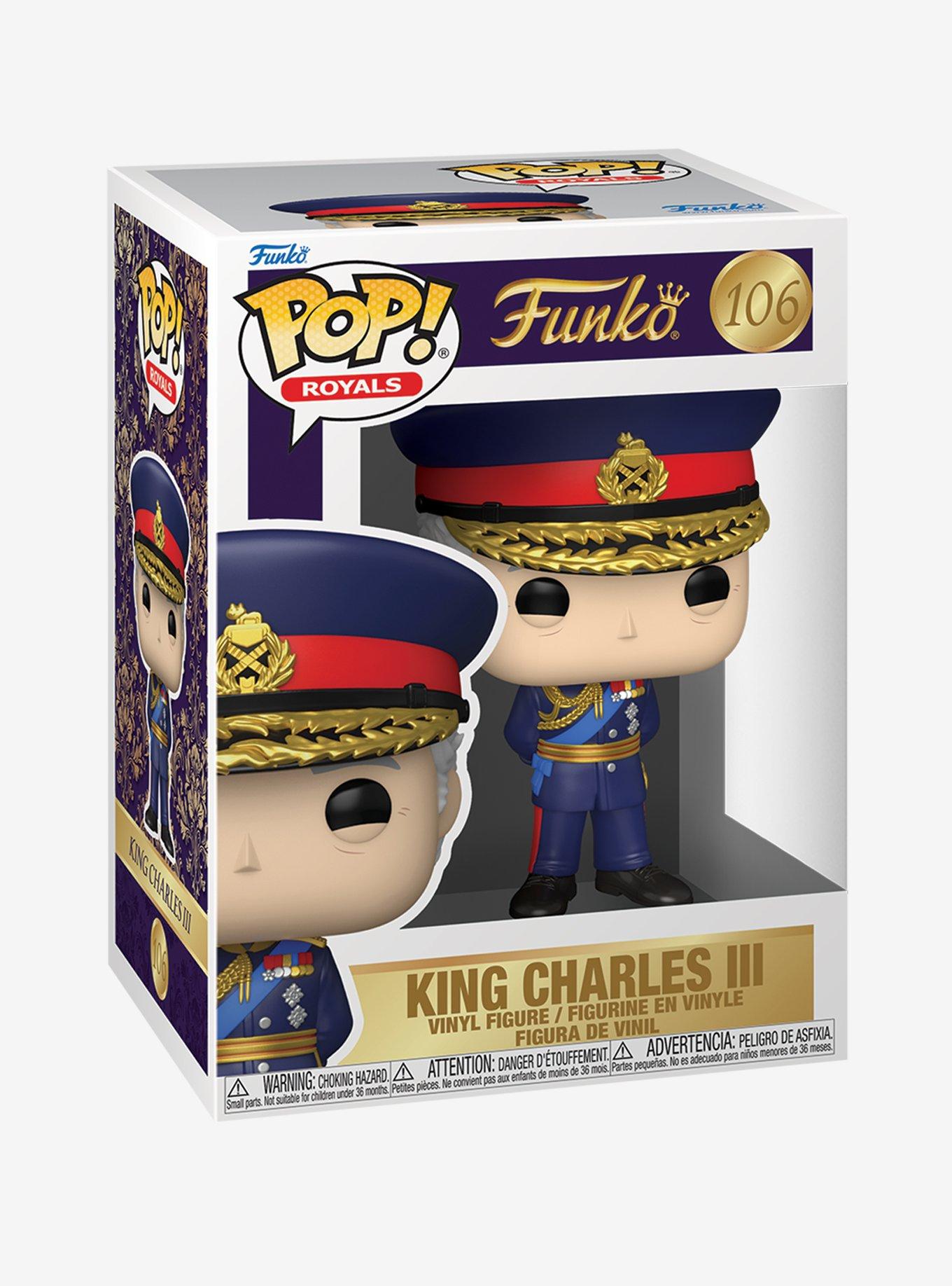 Funko Pop! Royals King Charles III Vinyl Figure, , alternate - view 2
