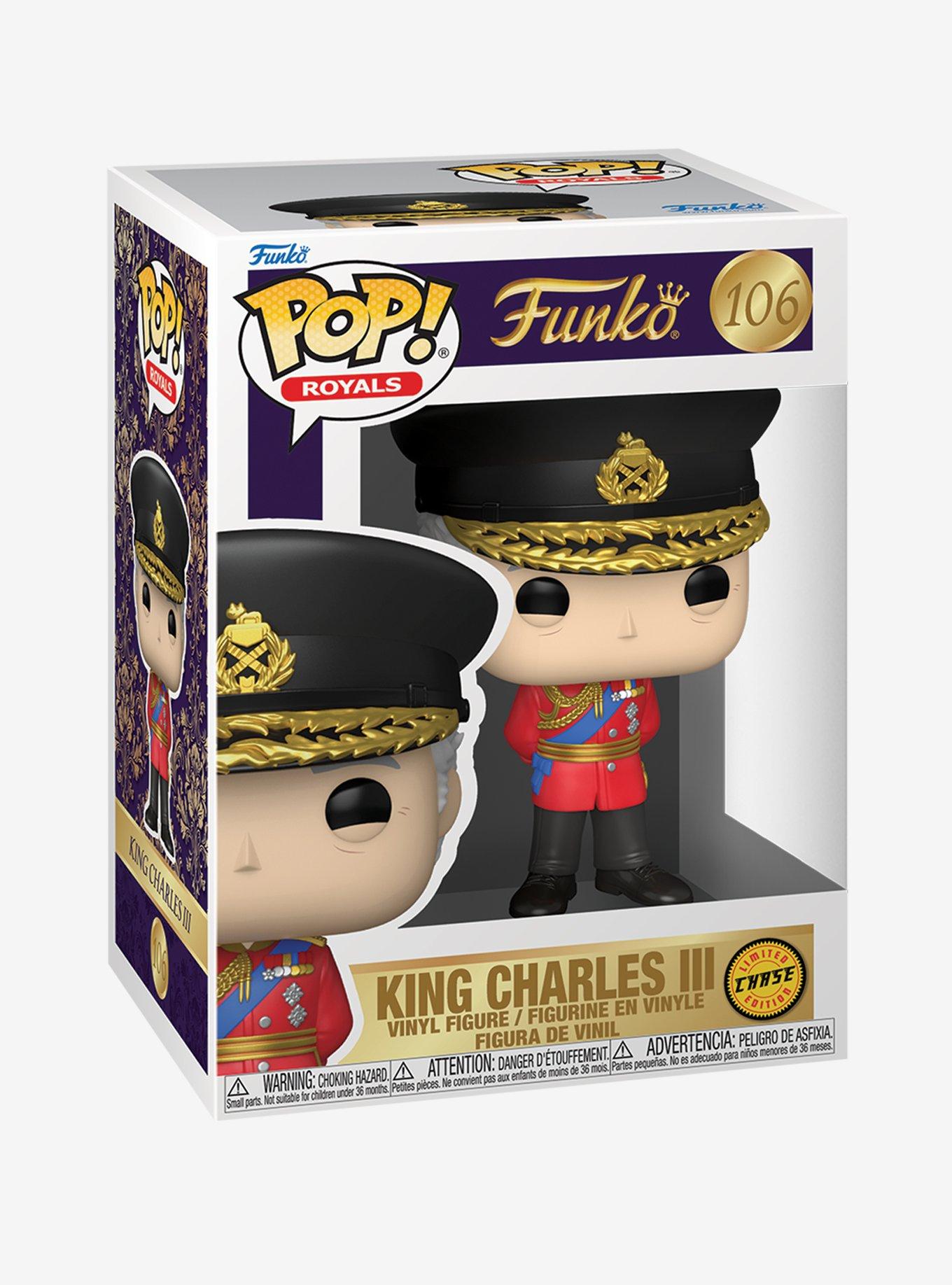 Funko Pop! Royals King Charles III Vinyl Figure, , alternate - view 4