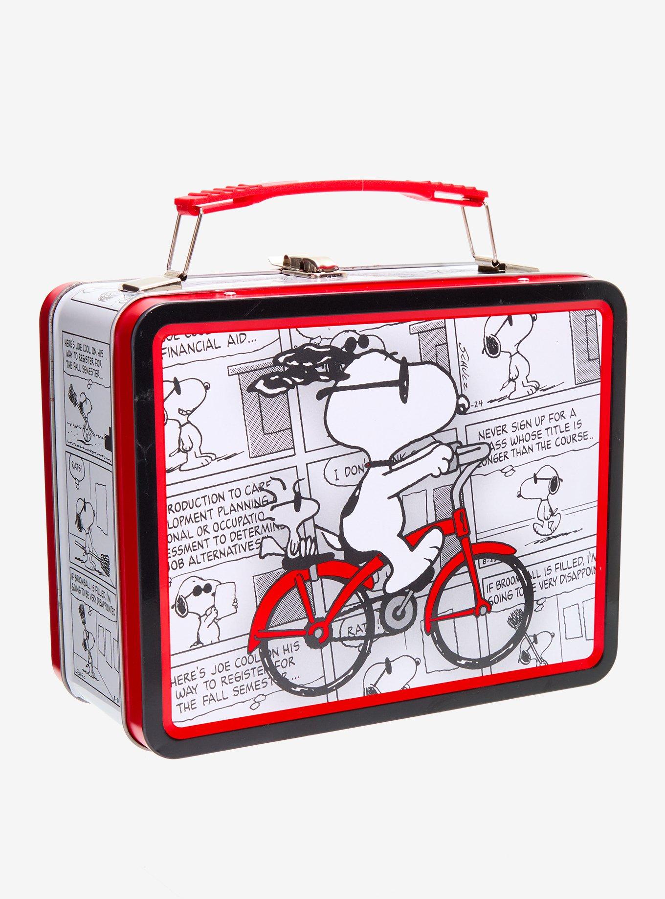 Peanuts Snoopy Joe Cool Tin Lunch Box, , hi-res