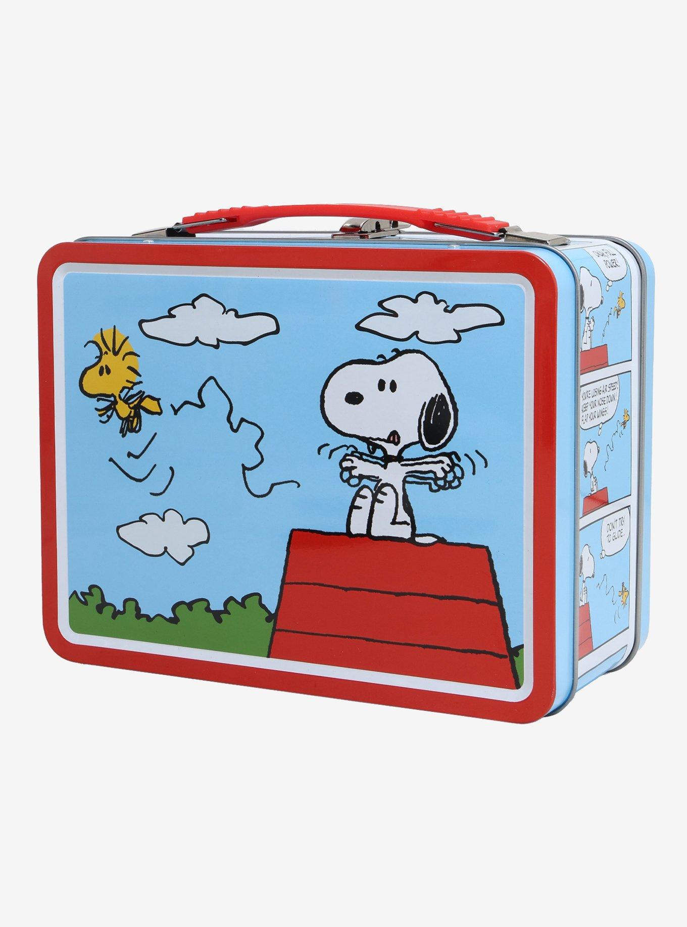 Peanuts Snoopy House Tin Lunch Box, , hi-res