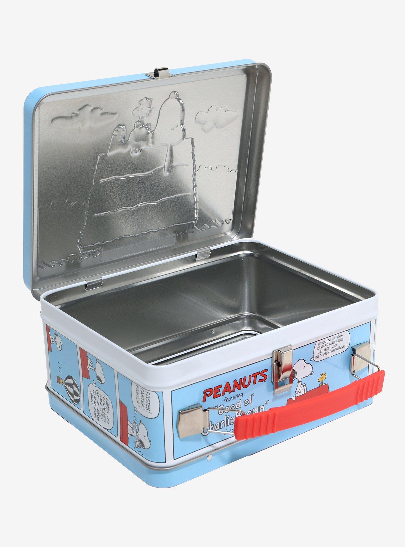 Peanuts Snoopy House Tin Lunch Box, , alternate - view 3