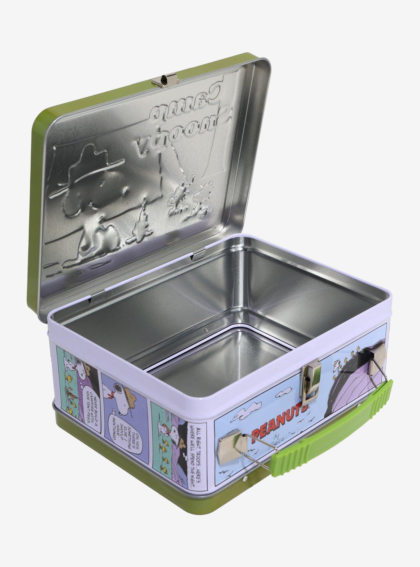 Peanuts Camp Snoopy Tin Lunch Box, , alternate - view 3