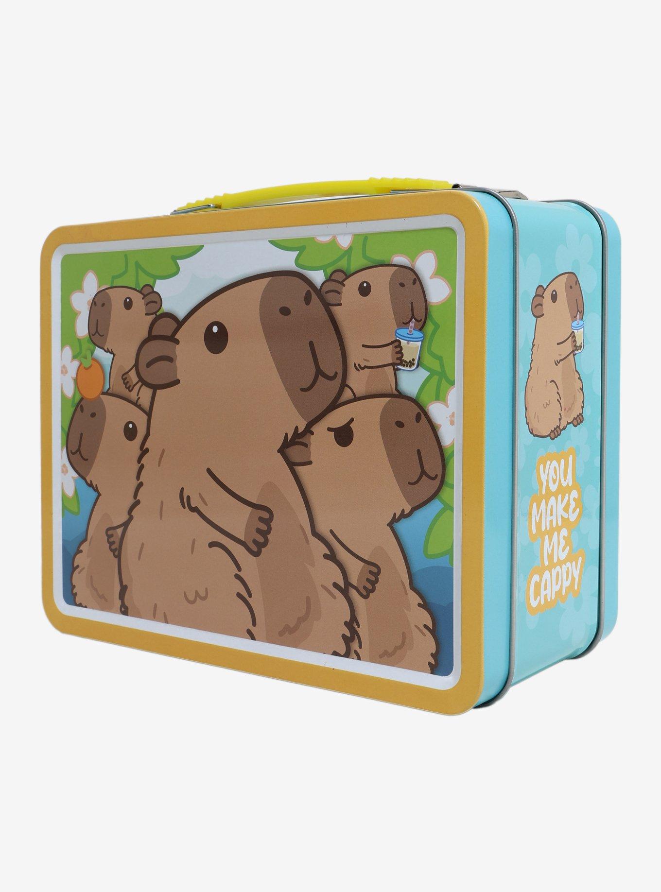 Capybara Tin Lunch Box, , hi-res