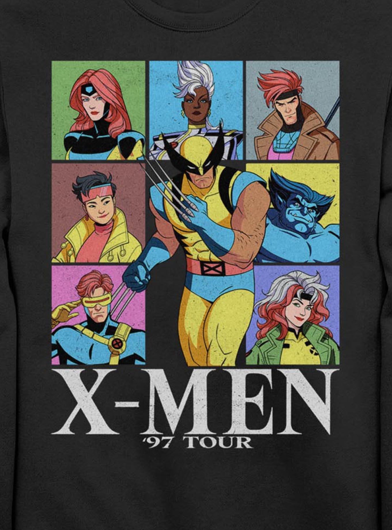 Marvel X-Men '97 Group Tour Sweatshirt Her Universe Exclusive, , hi-res