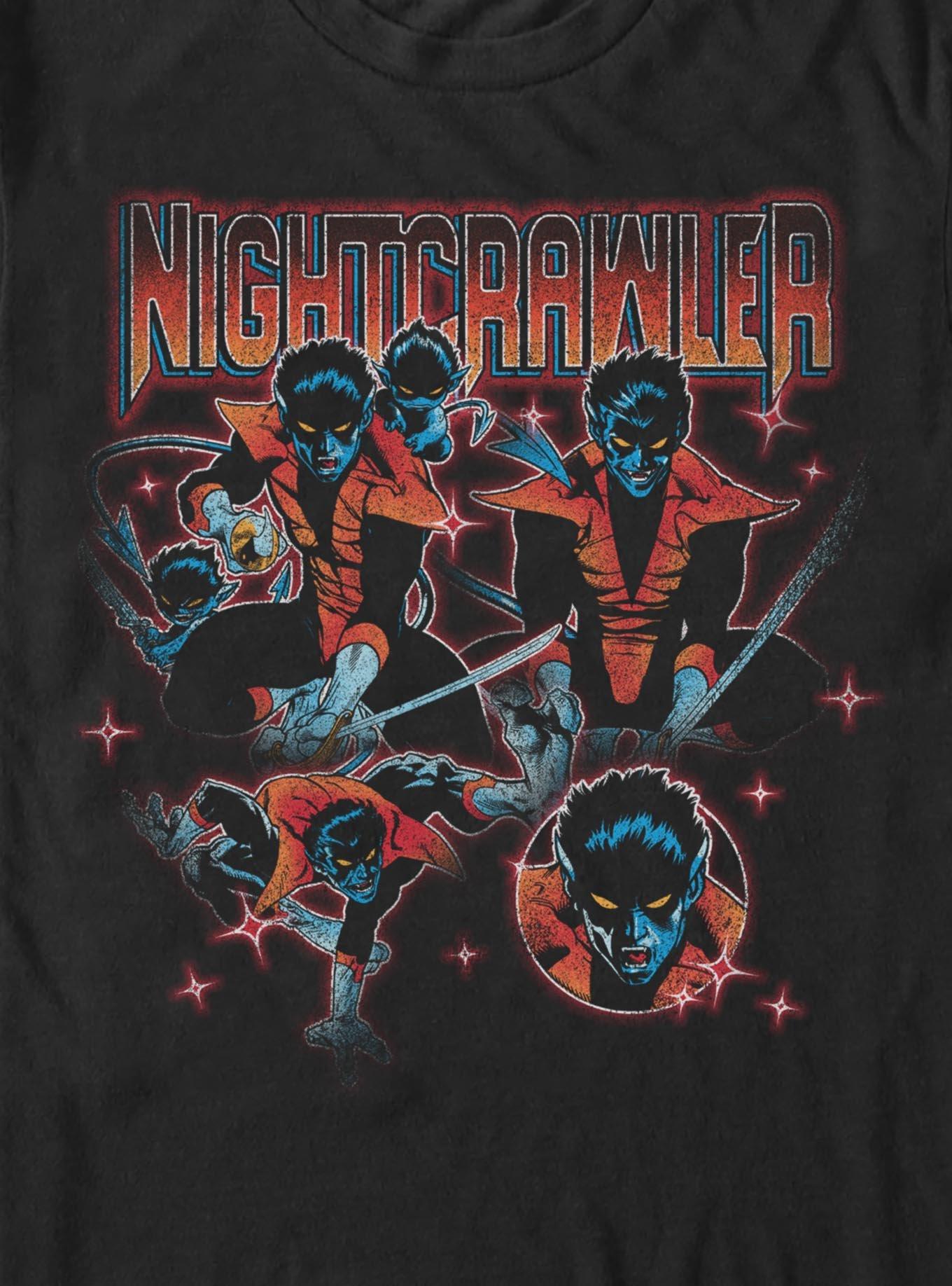 Marvel X-Men Nightcrawler T-Shirt Hot Topic Exclusive, , hi-res