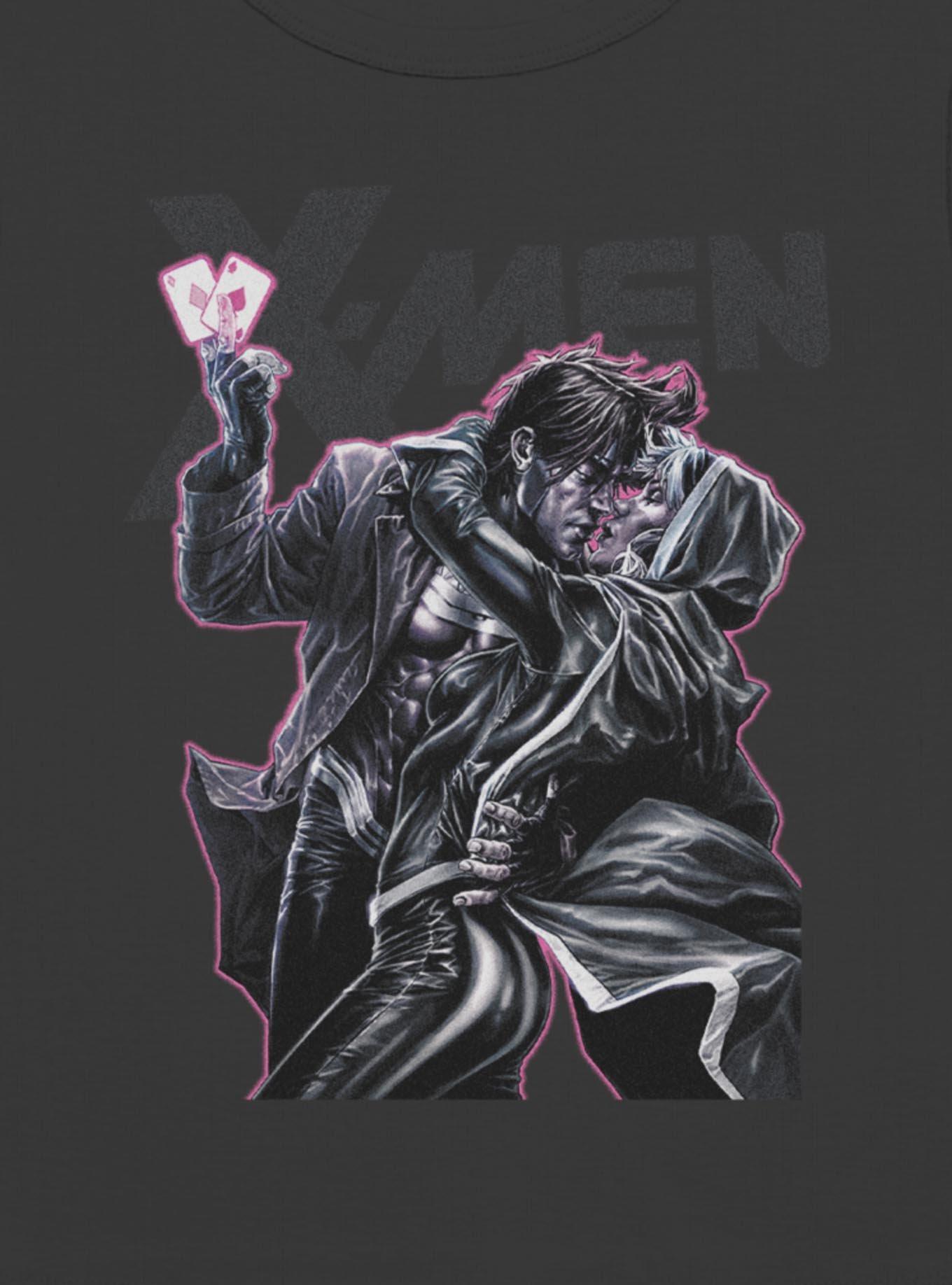 Marvel X-Men Rogue & Gambit Kiss Girls Baby T-Shirt Hot Topic Exclusive, , hi-res