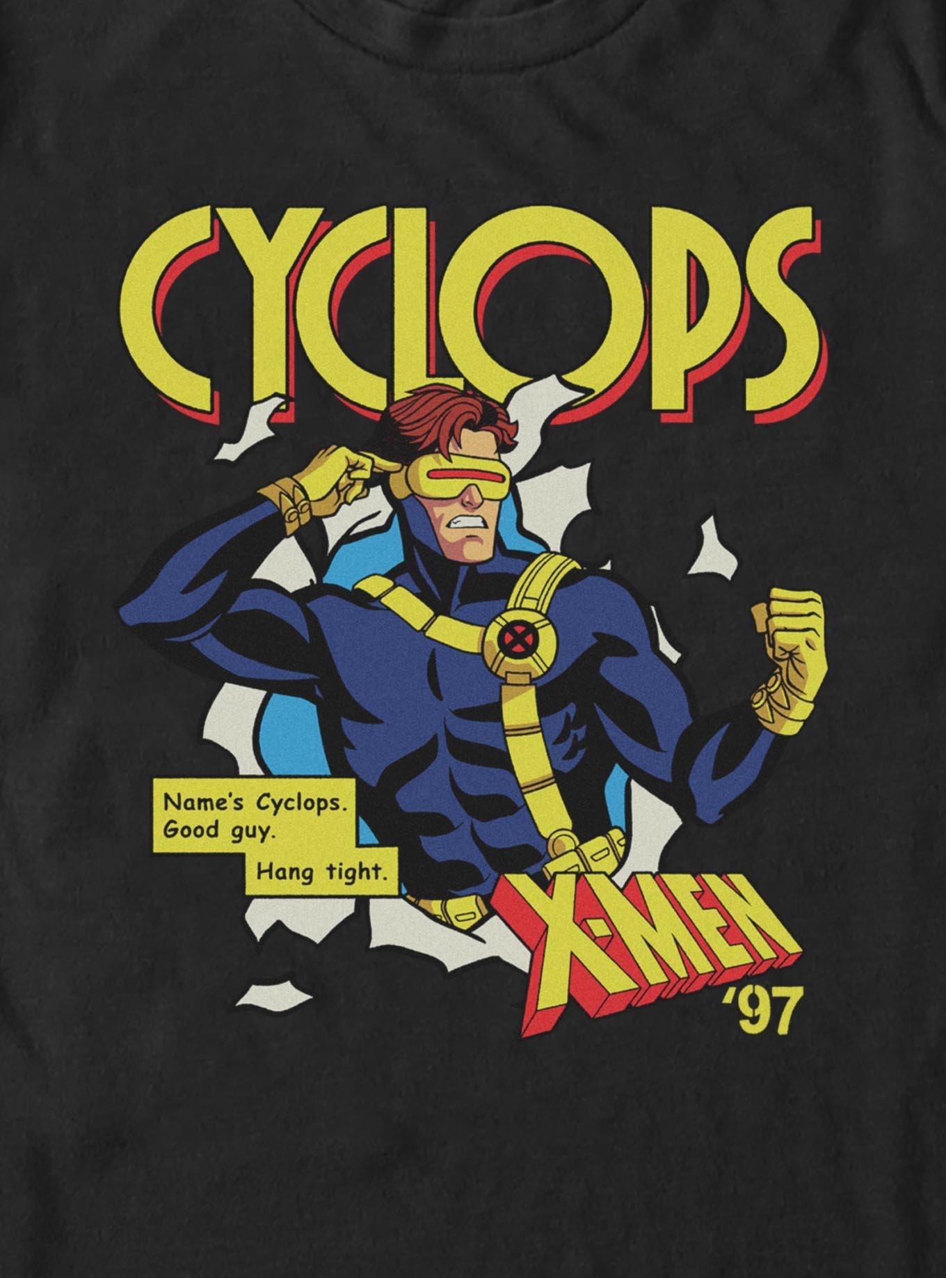 Marvel X-Men '97 Comic Cyclops T-Shirt Hot Topic Exclusive, , hi-res