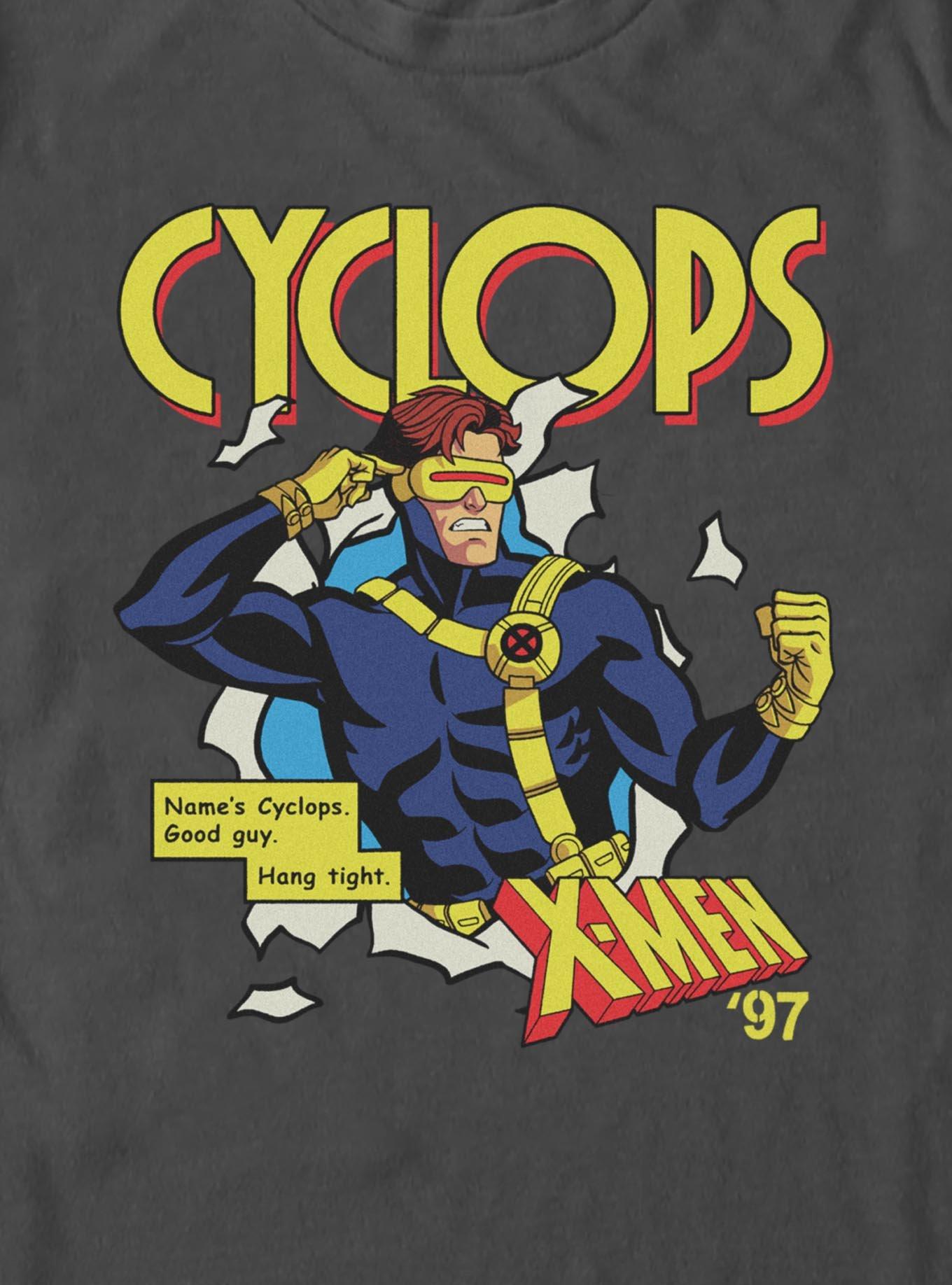 Marvel X-Men '97 Comic Cyclops T-Shirt Hot Topic Exclusive, , hi-res