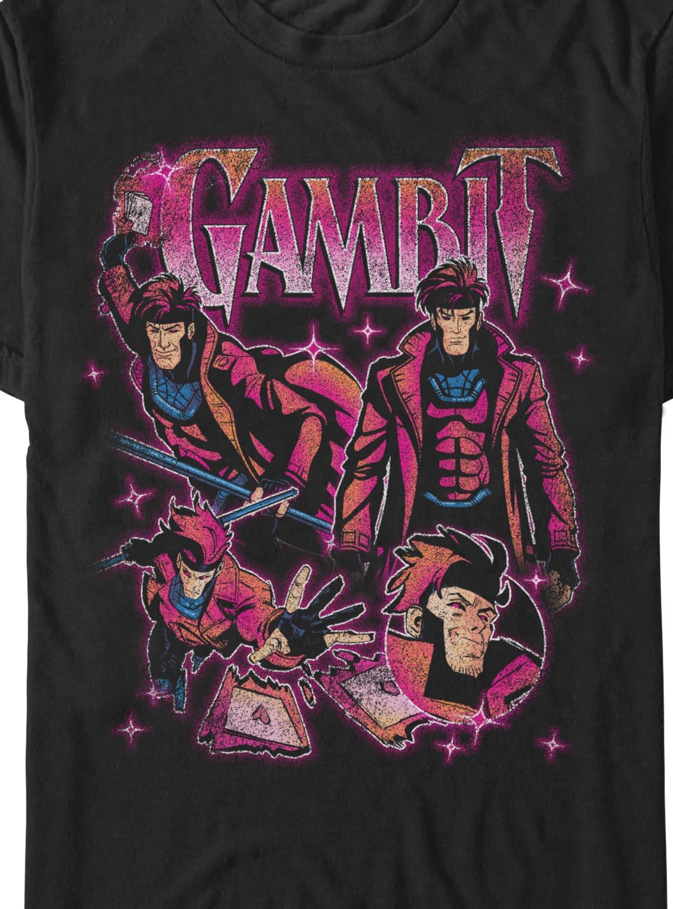 Marvel X-Men Gambit T-Shirt Hot Topic Exclusive, , hi-res
