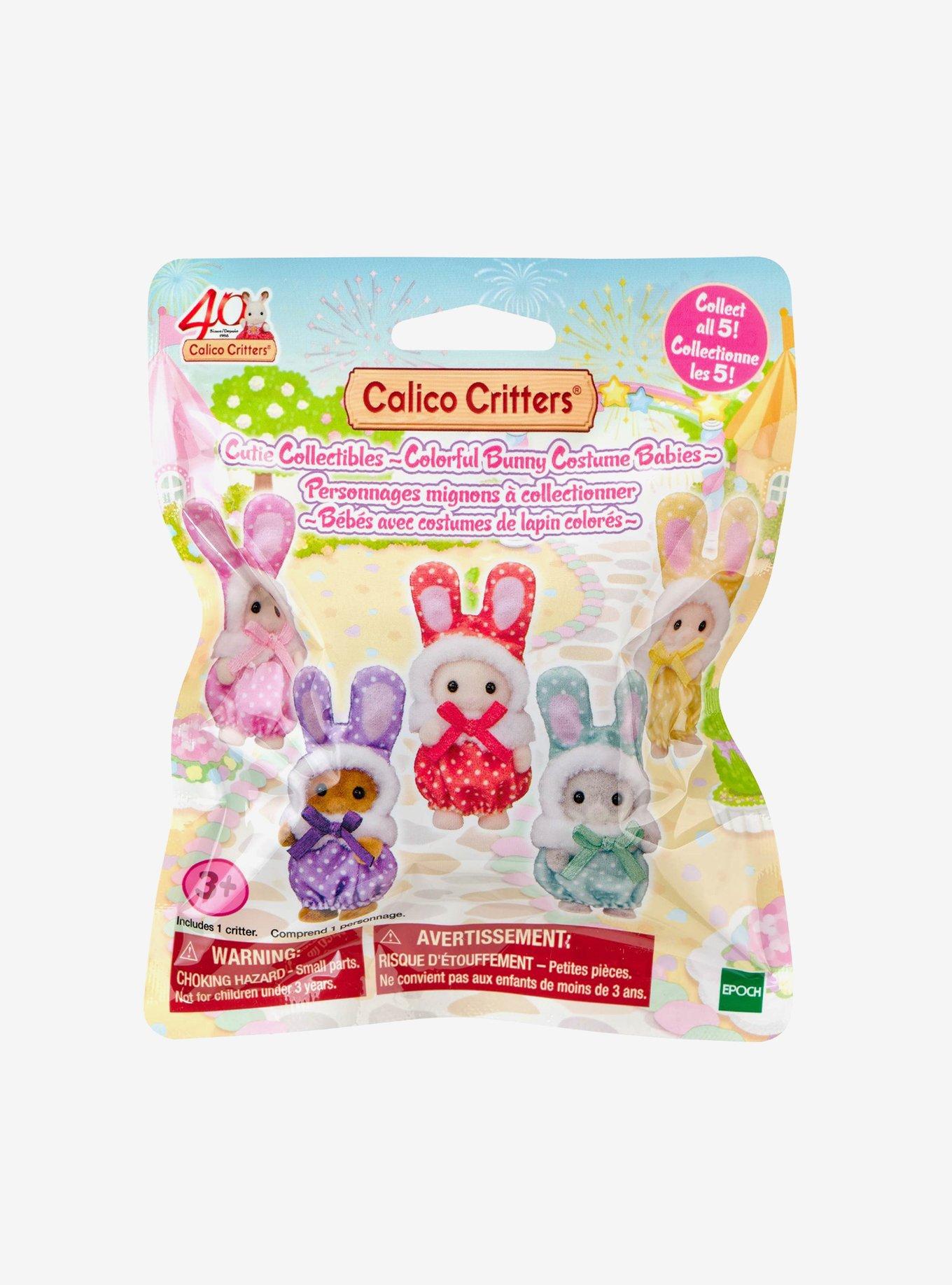 Calico Critters Colorful Bunny Costume Babies Blind Bag Figure, , hi-res