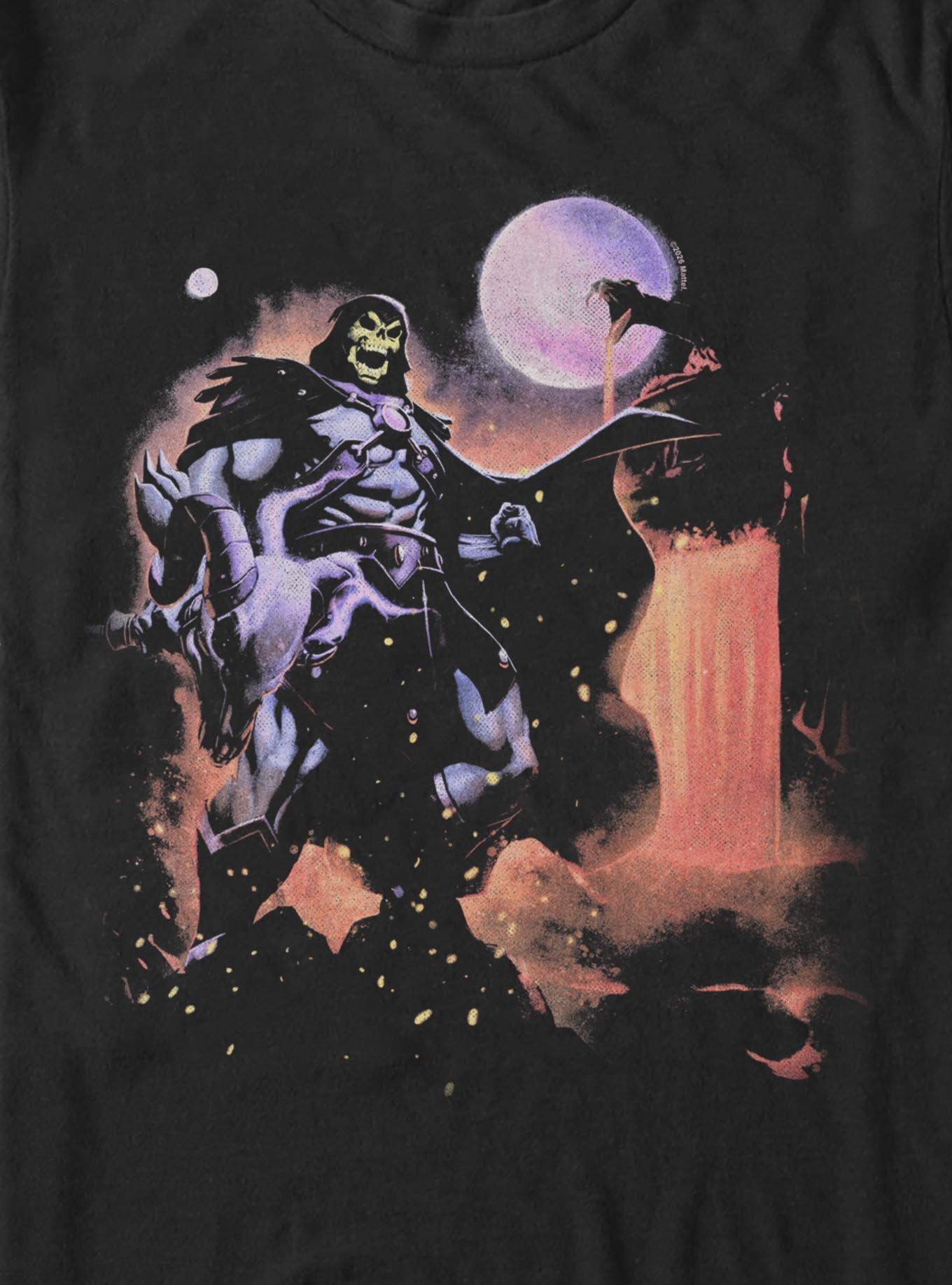 Masters Of The Universe Skeletor Full Moon Poster T-Shirt, , hi-res