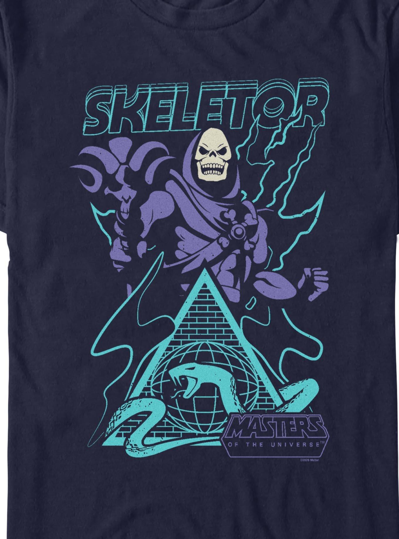 Masters Of The Universe  Skeletor Portrait T-Shirt, NAVY, alternate
