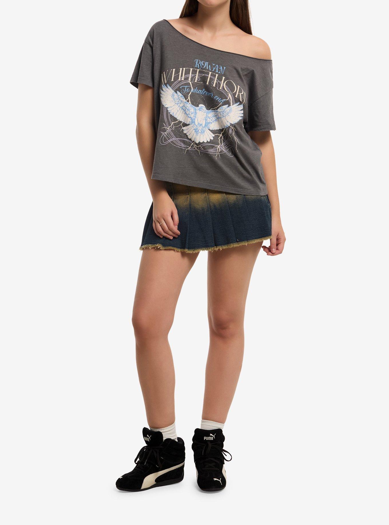 Throne Of Glass Rowan Girls Off-Shoulder T-Shirt, , hi-res