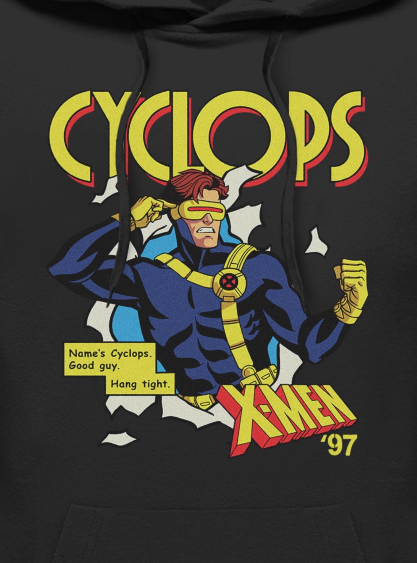 Marvel X-Men '97 Comic Cyclops Hoodie Hot Topic Exclusive, , hi-res