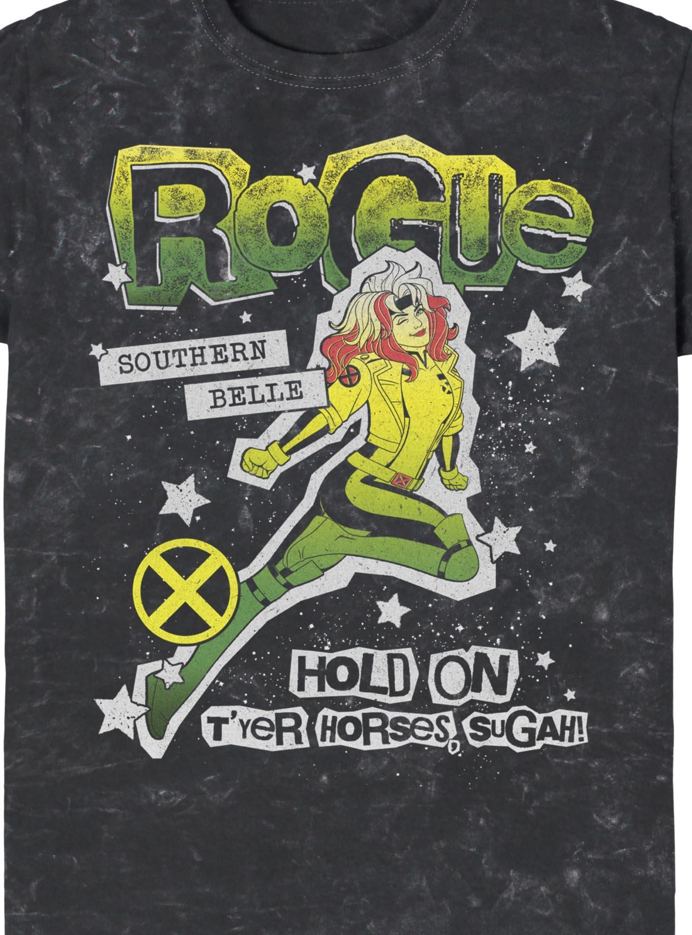 Marvel X-Men '97 Rogue Sugah Mineral Wash T-Shirt Hot Topic Exclusive, , hi-res