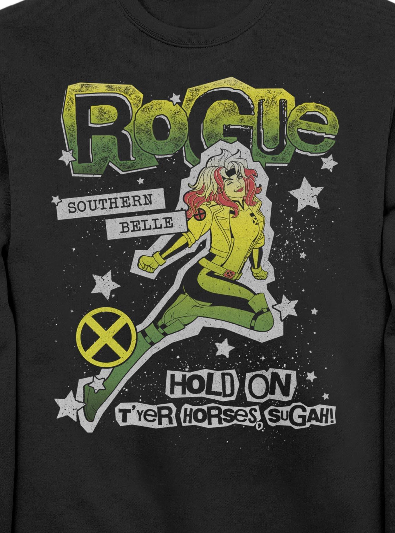 Marvel X-Men '97 Rogue Sugah Sweatshirt Hot Topic Exclusive, , hi-res