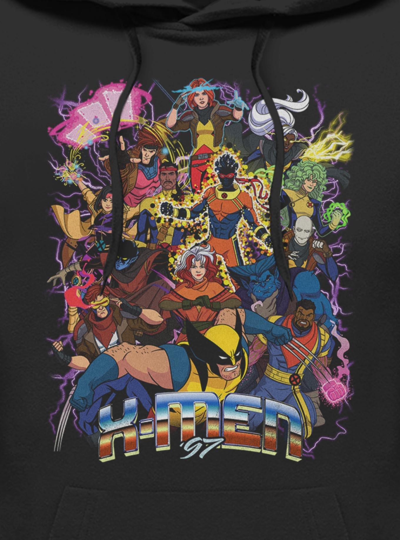 Marvel X-Men '97 Epic Team Hoodie Hot Topic Exclusive, , hi-res