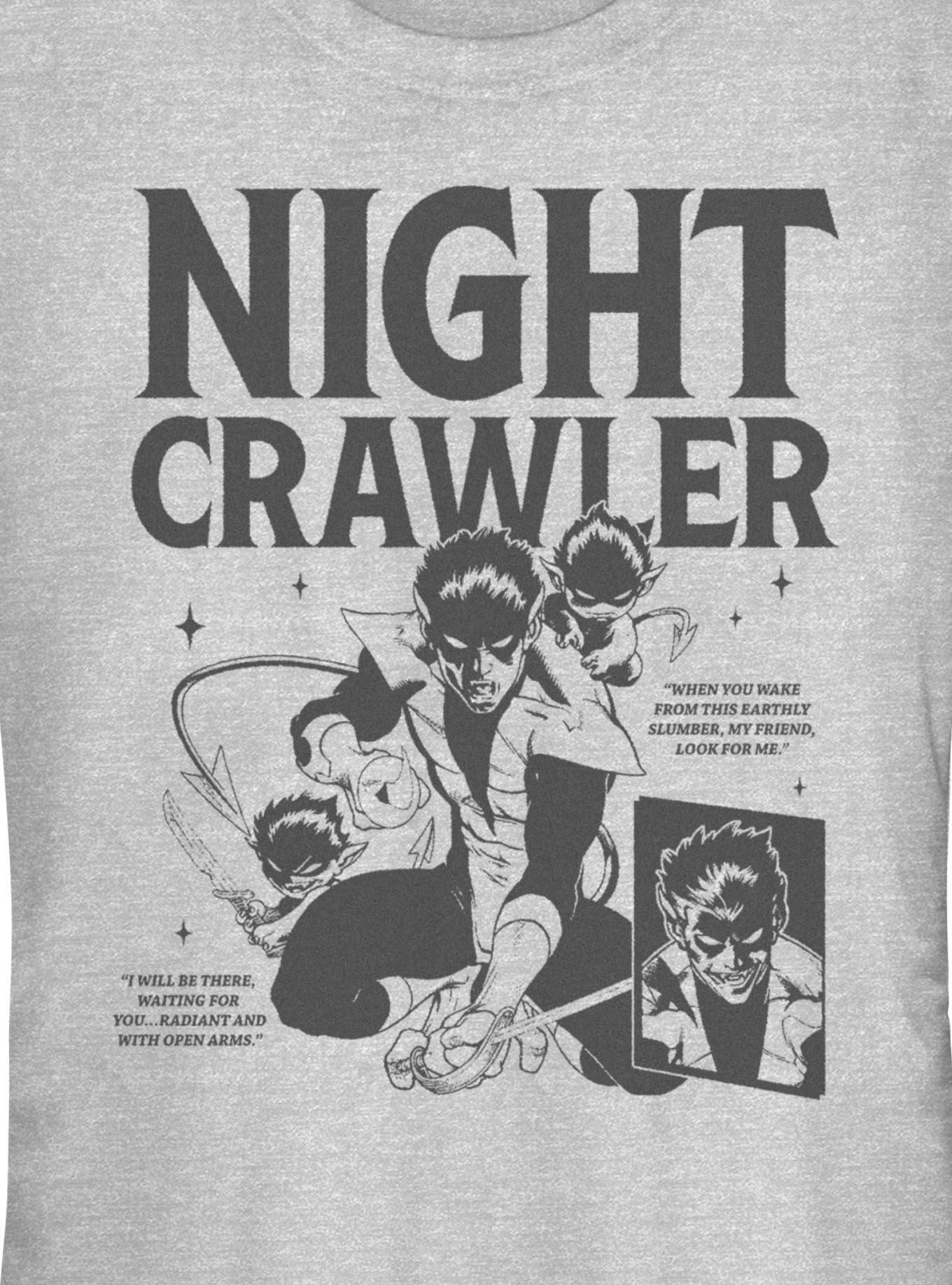 Marvel X-Men Nightcrawler Girls T-Shirt Hot Topic Exclusive, , hi-res