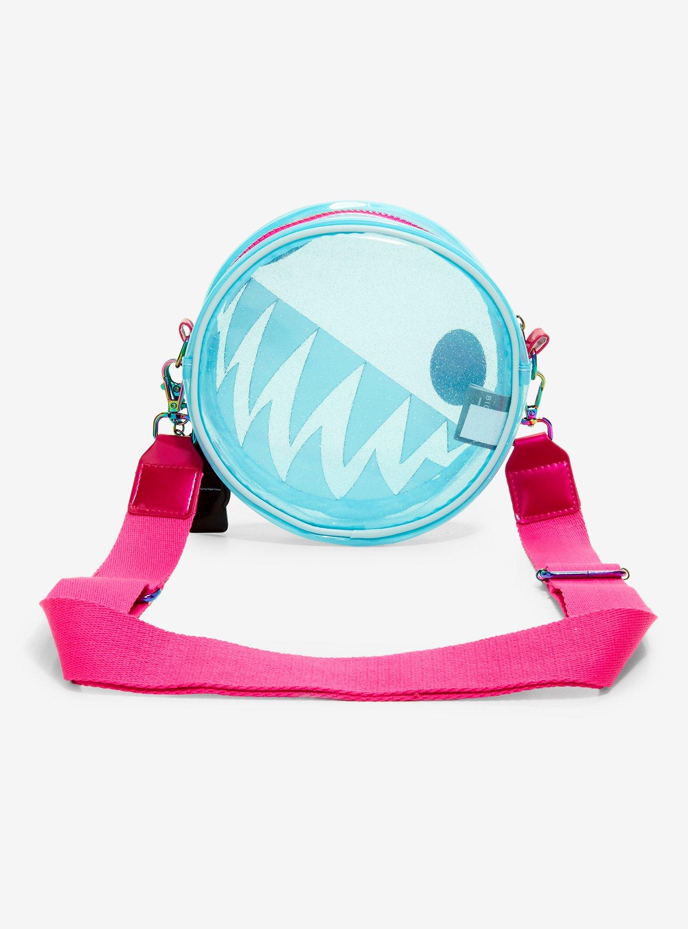 The Amazing Digital Circus Bubble Iridescent Clear Crossbody Bag, , alternate - view 3
