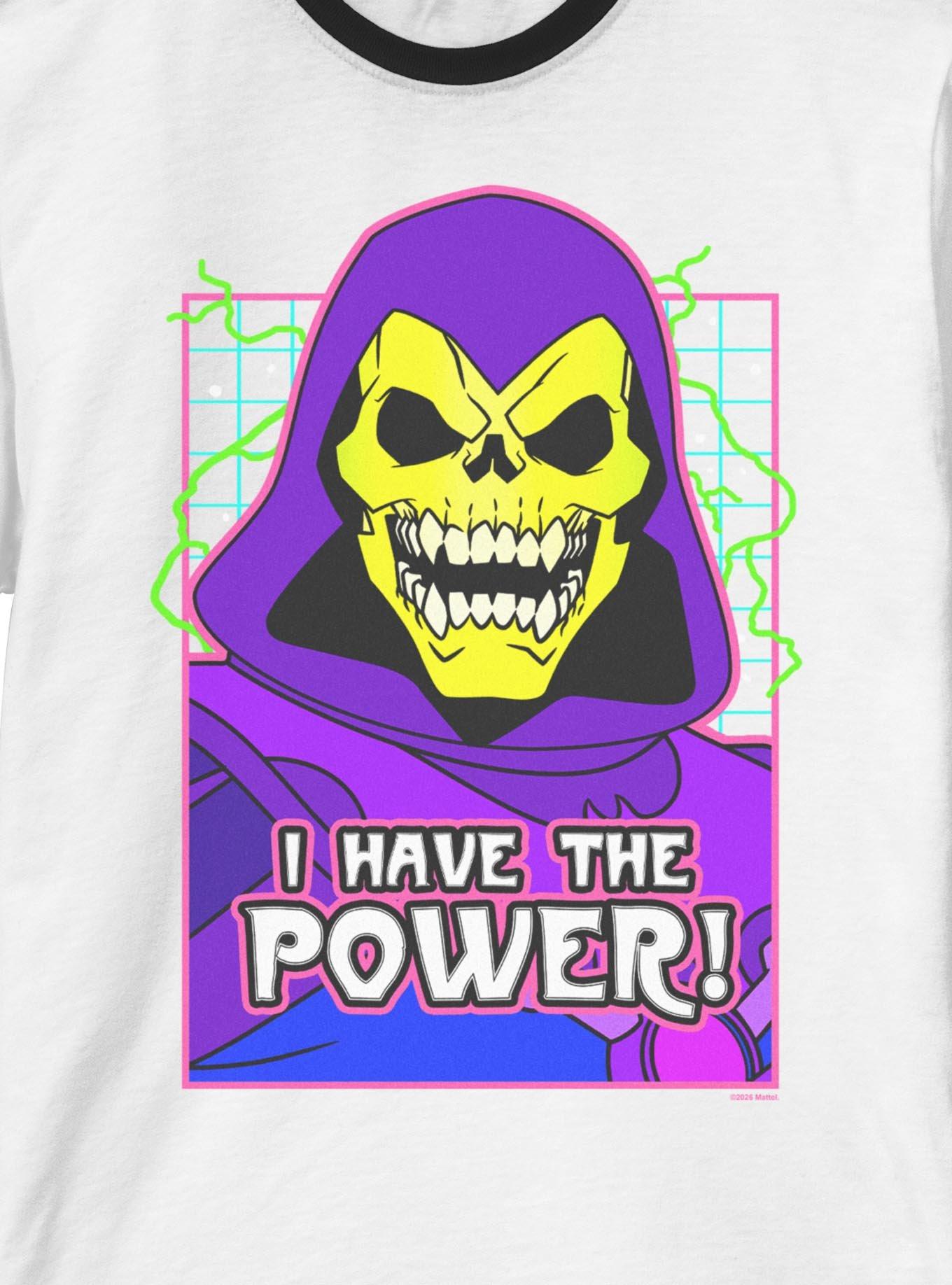 Masters Of The Universe Skeletor Grid Ringer T-Shirt, , hi-res