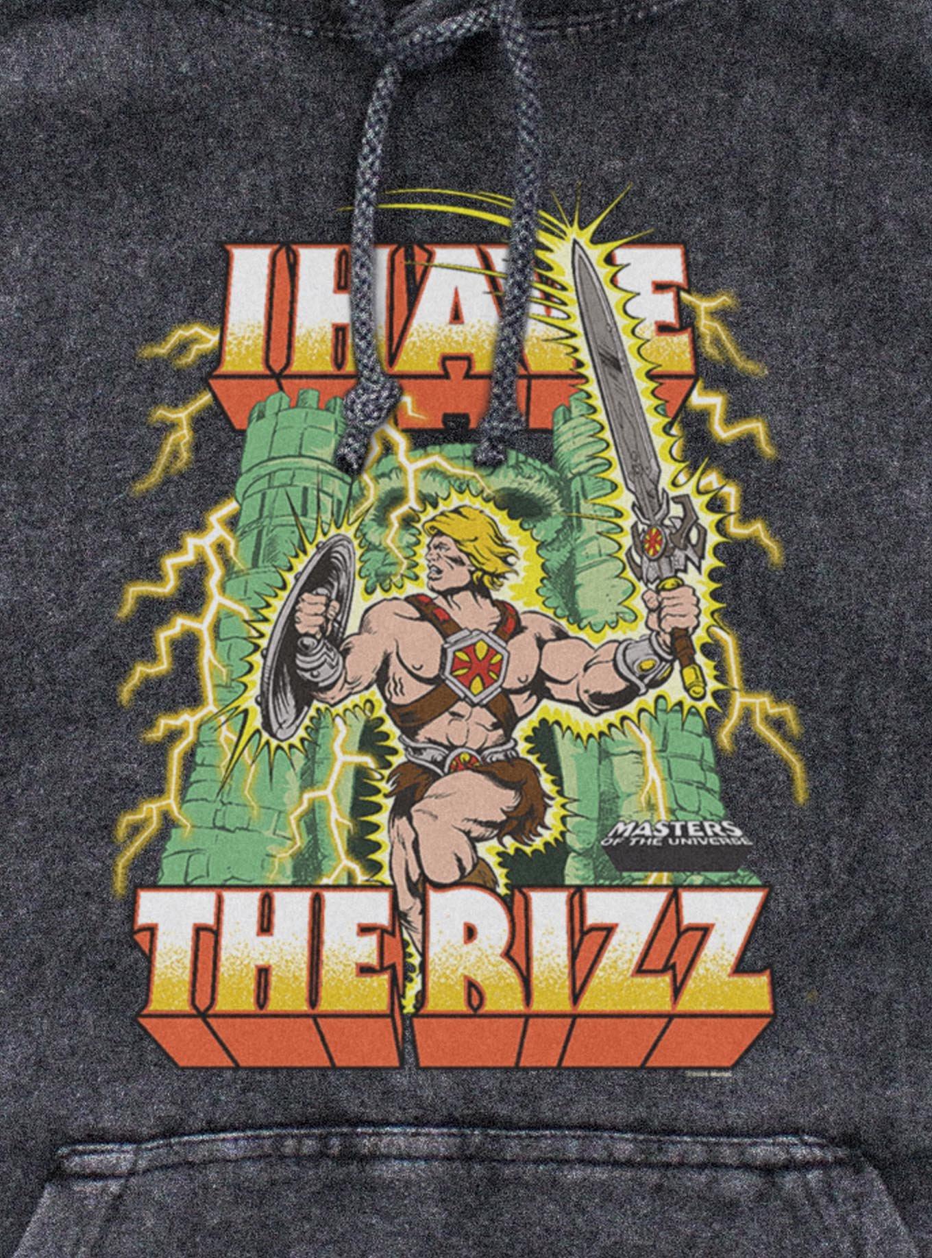 Masters Of The Universe He-Man Rizz Mineral Wash Hoodie, , hi-res