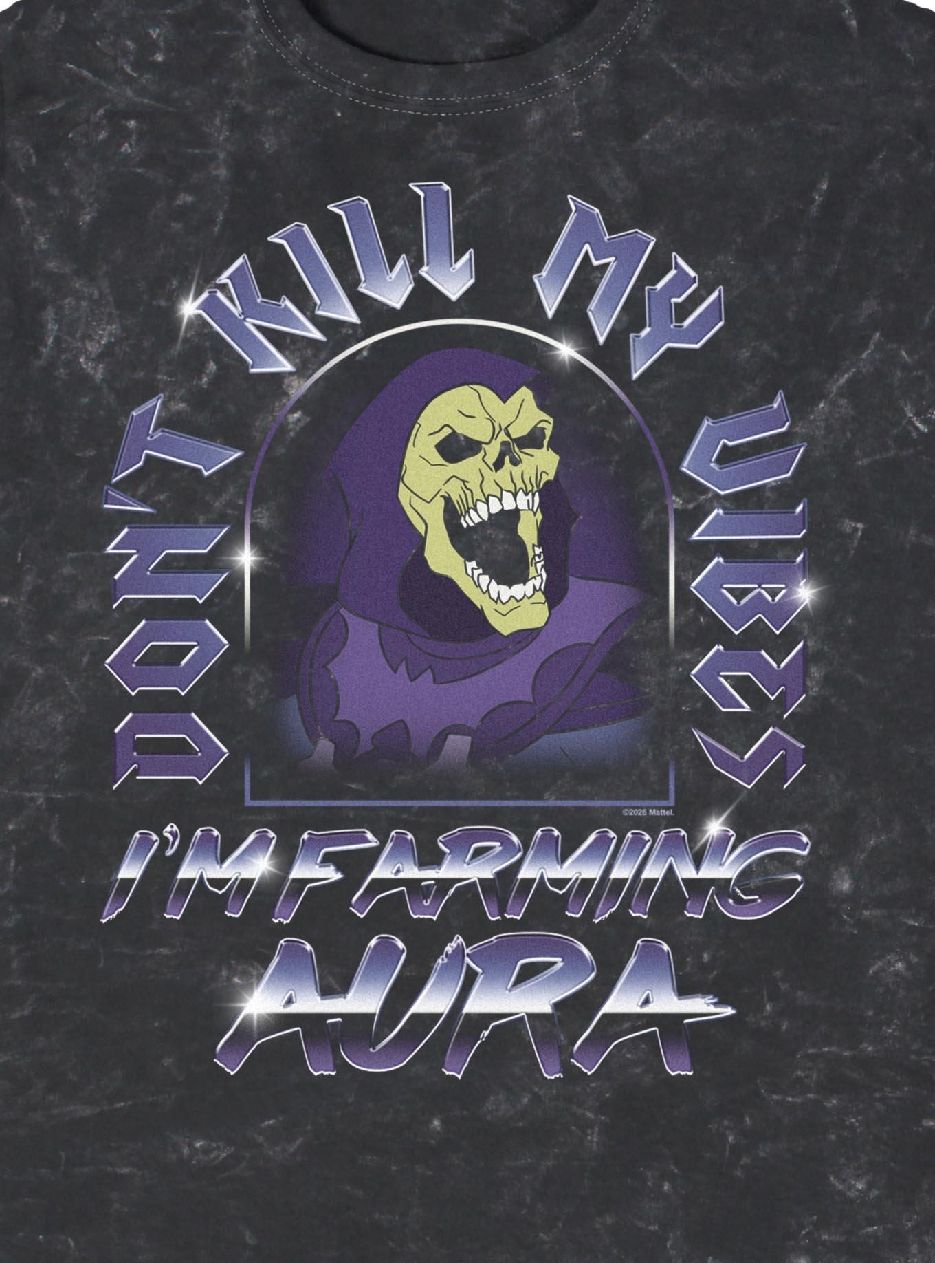 Masters Of The Universe Skeletor Vibes Mineral Wash T-Shirt, , hi-res