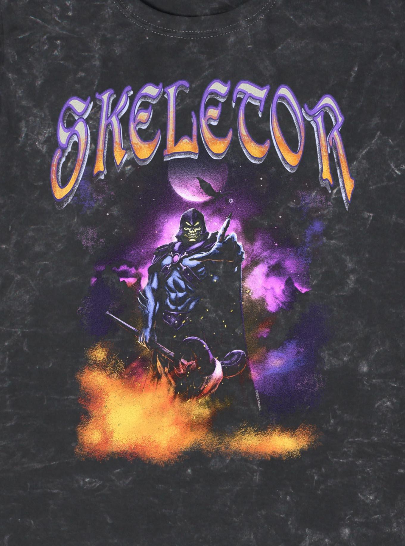Masters Of The Universe Skeletor Night Callout Mineral Wash T-Shirt, , hi-res