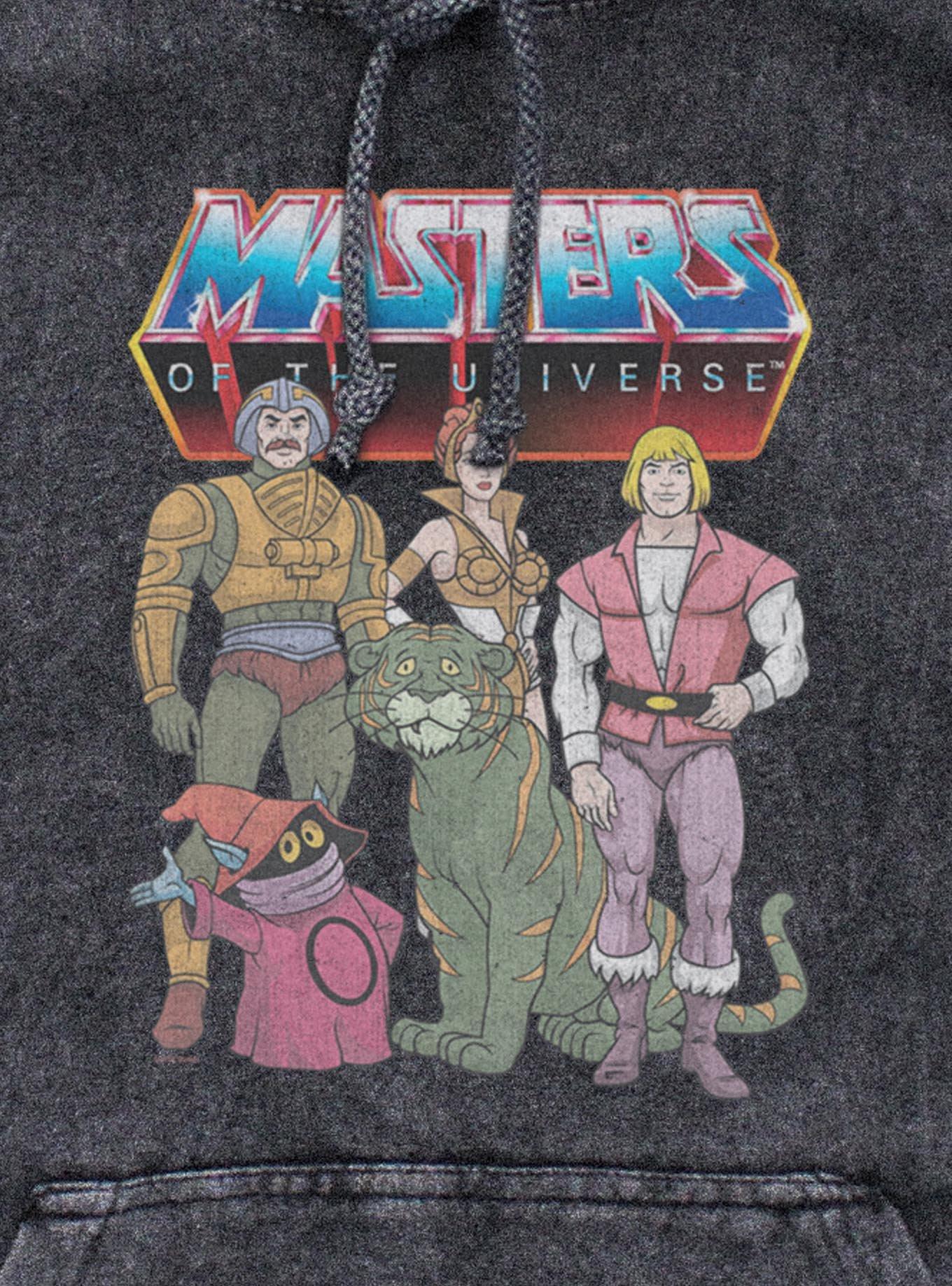 Masters Of The Universe Hero Group Mineral Wash Hoodie, , hi-res