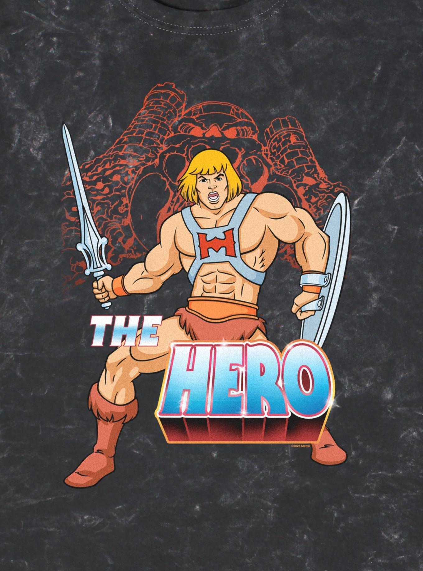 Masters Of The Universe He-Man The Hero Mineral Wash T-Shirt, , hi-res