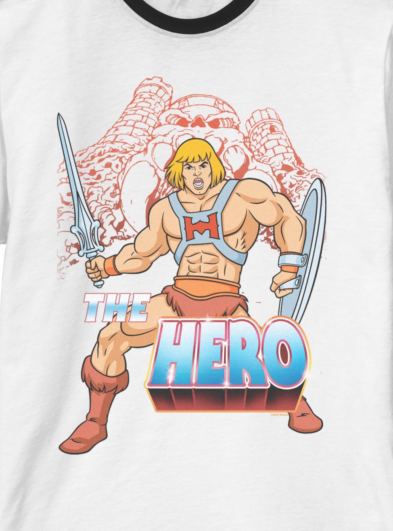 Masters Of The Universe He-Man The Hero Ringer T-Shirt, , hi-res