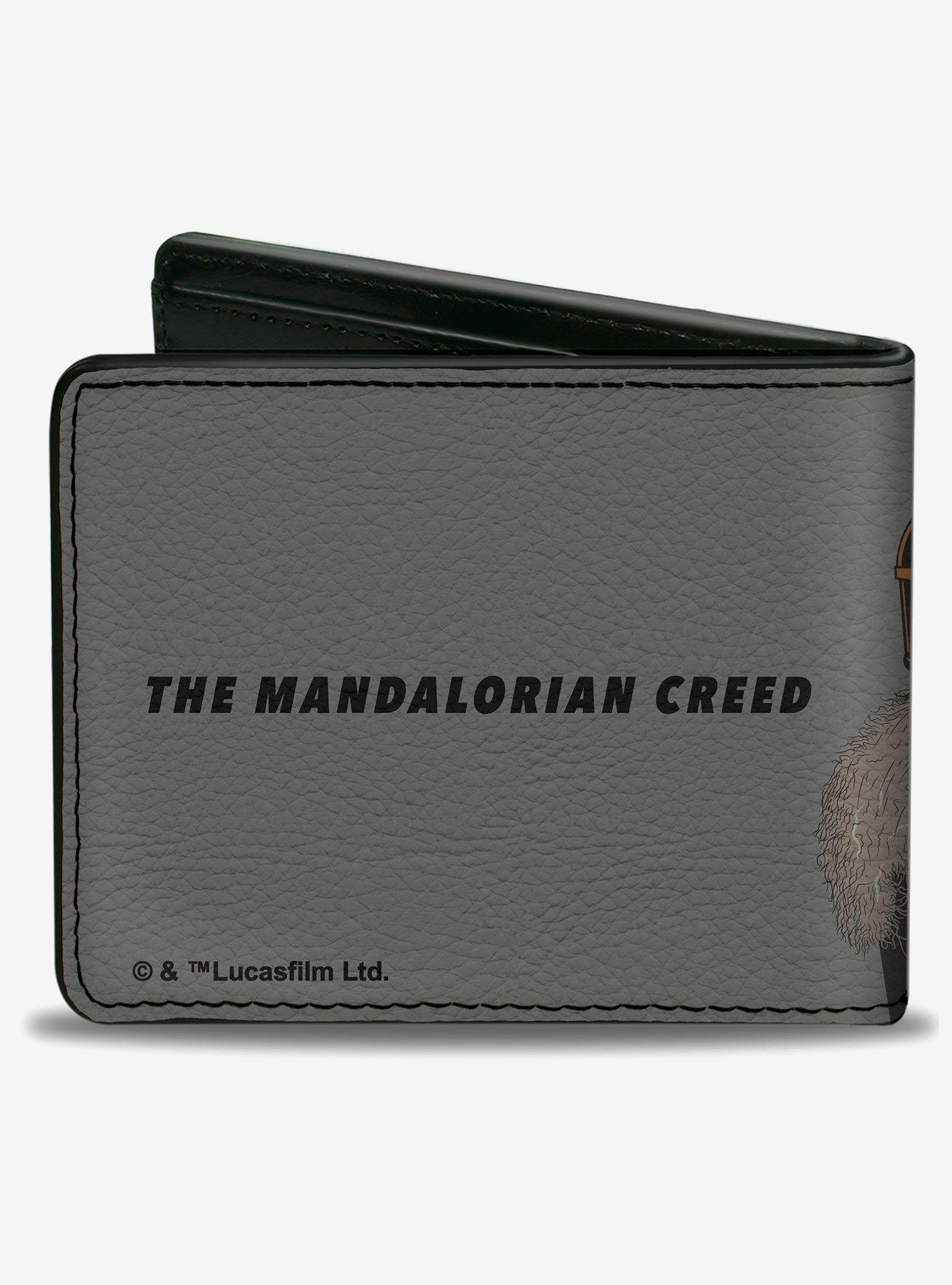 Star Wars The Mandalorian Grogu The Armorer Bo-Katan Din Djarin Pose Bifold Wallet, , hi-res