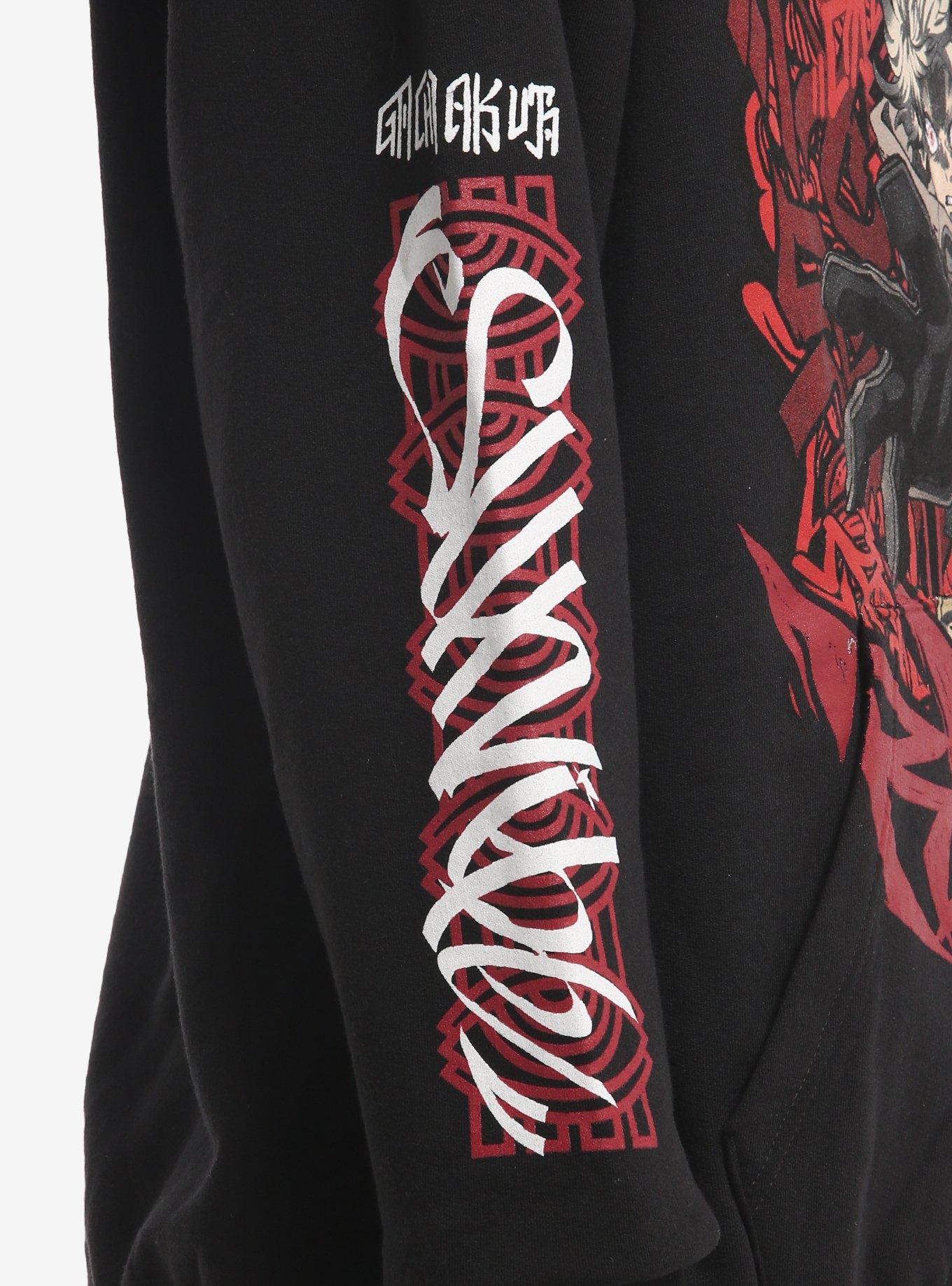 Gachiakuta Rudo Survive Symbol Hoodie, BLACK, alternate - view 4