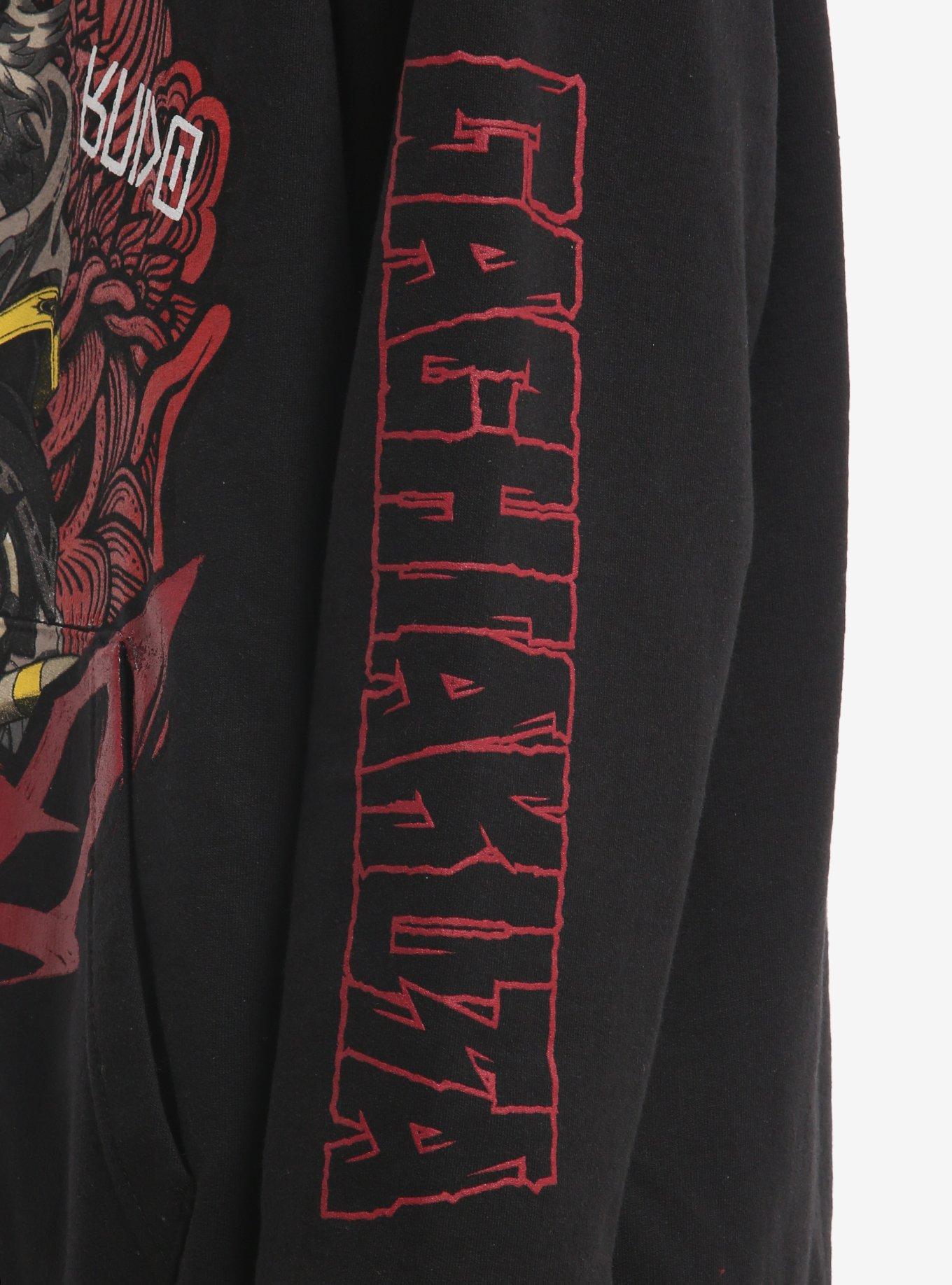 Gachiakuta Rudo Survive Symbol Hoodie, BLACK, alternate - view 5