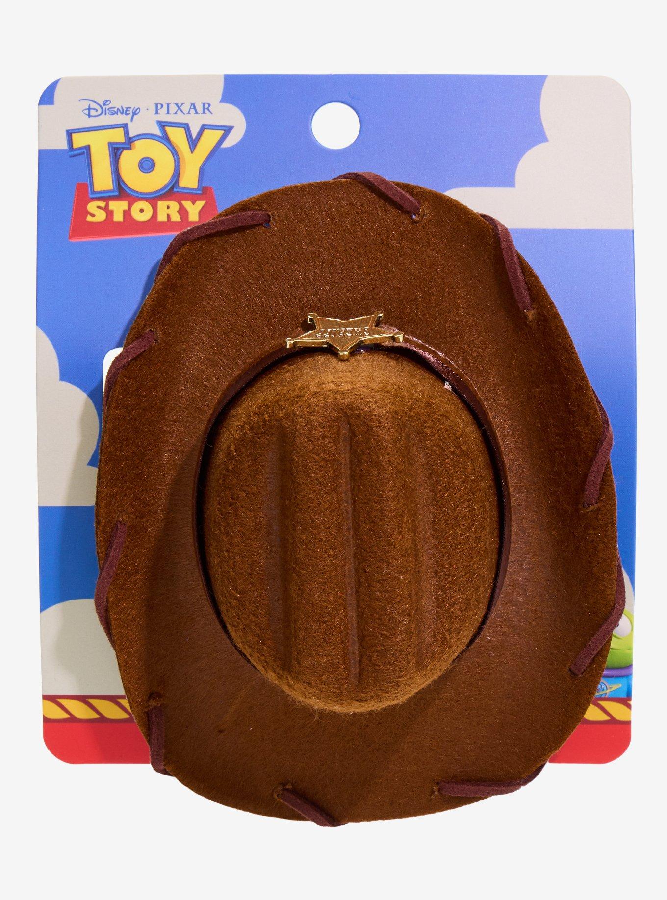 Disney Pixar Toy Story Woody Hat Hair Clip - BoxLunch Exclusive, , alternate - view 4