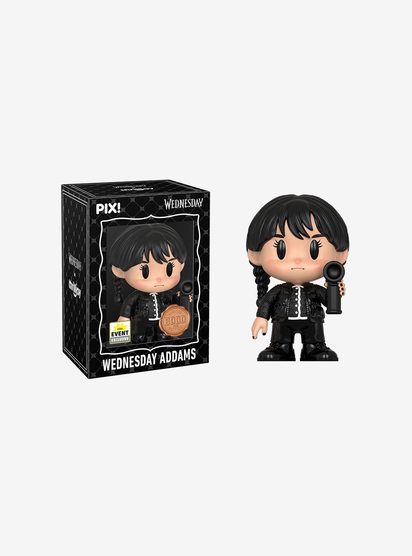 Thrilljoy Wednesday Pix! Wednesday Addams Collectible Figure, , alternate - view 3