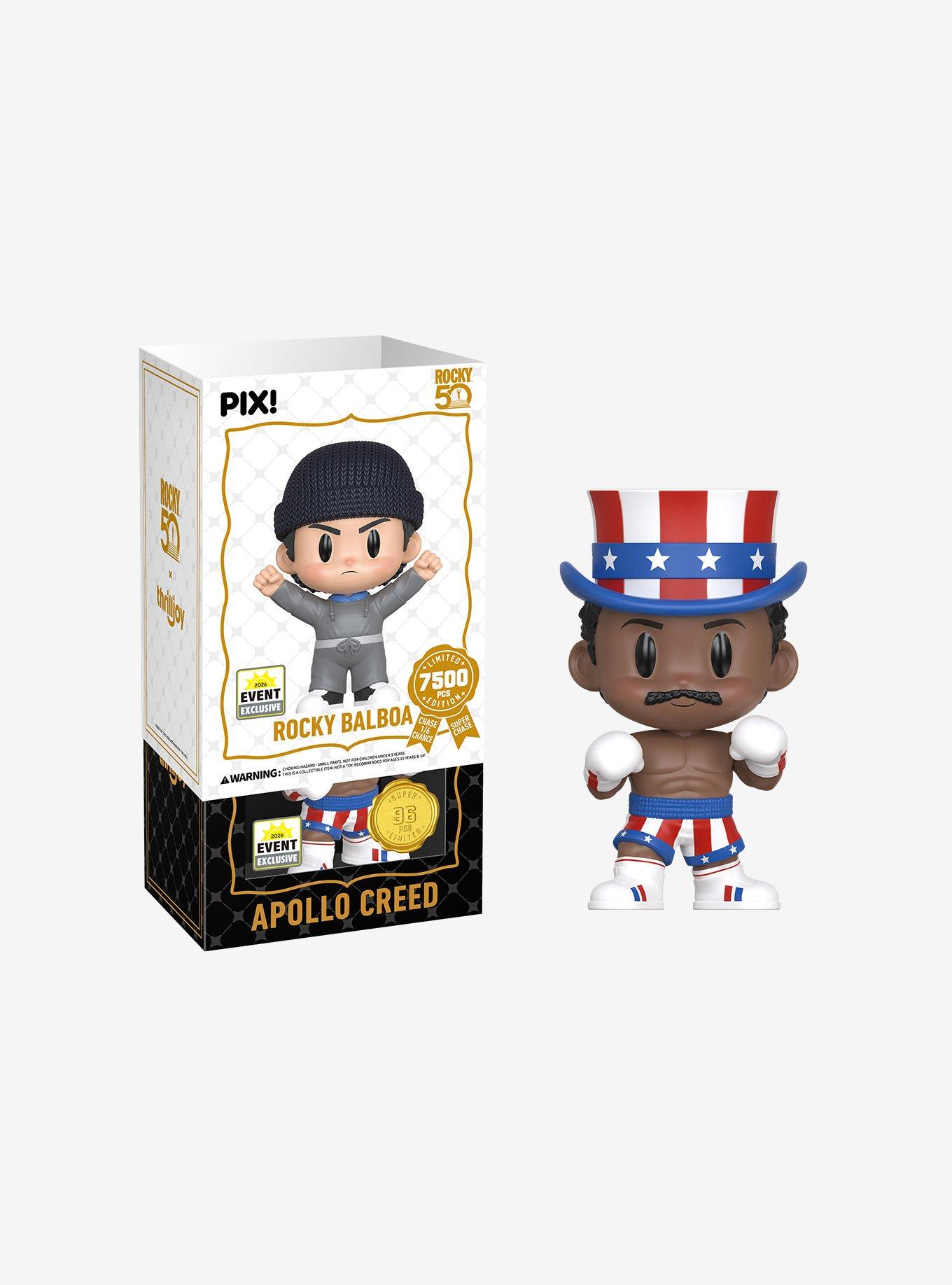Thrilljoy Rocky Pix! Rocky Balboa Collectible Figure, , alternate - view 3