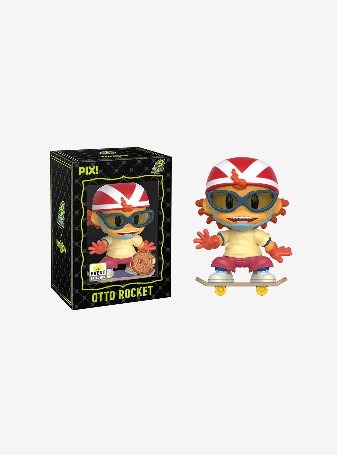 Thrilljoy Rocket Power Pix! Otto Rocket Collectible Figure, , alternate - view 3