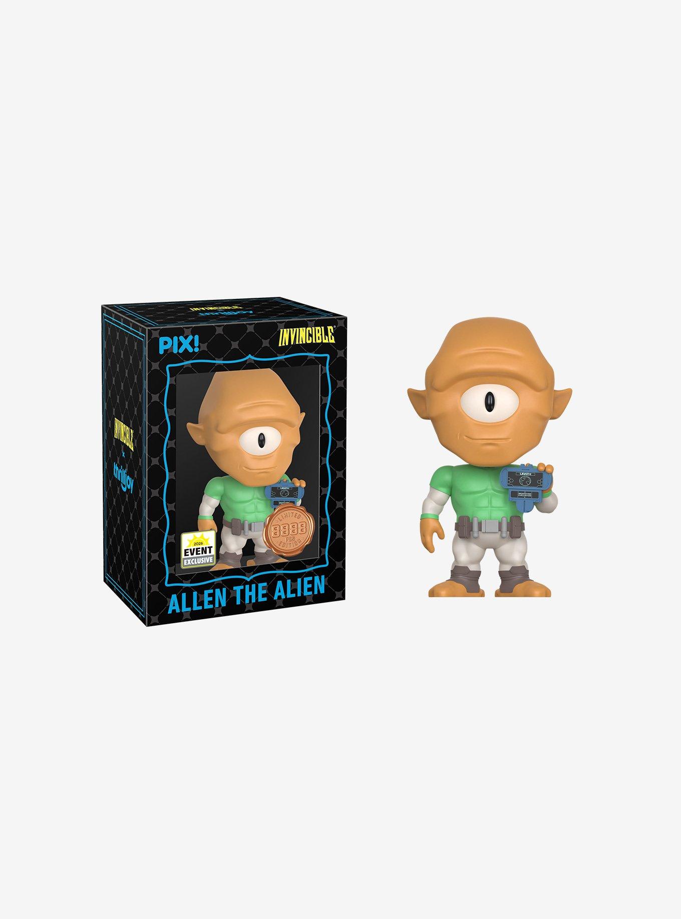 Thrilljoy Invincible Pix! Allen The Alien Collectible Figure, , alternate - view 4