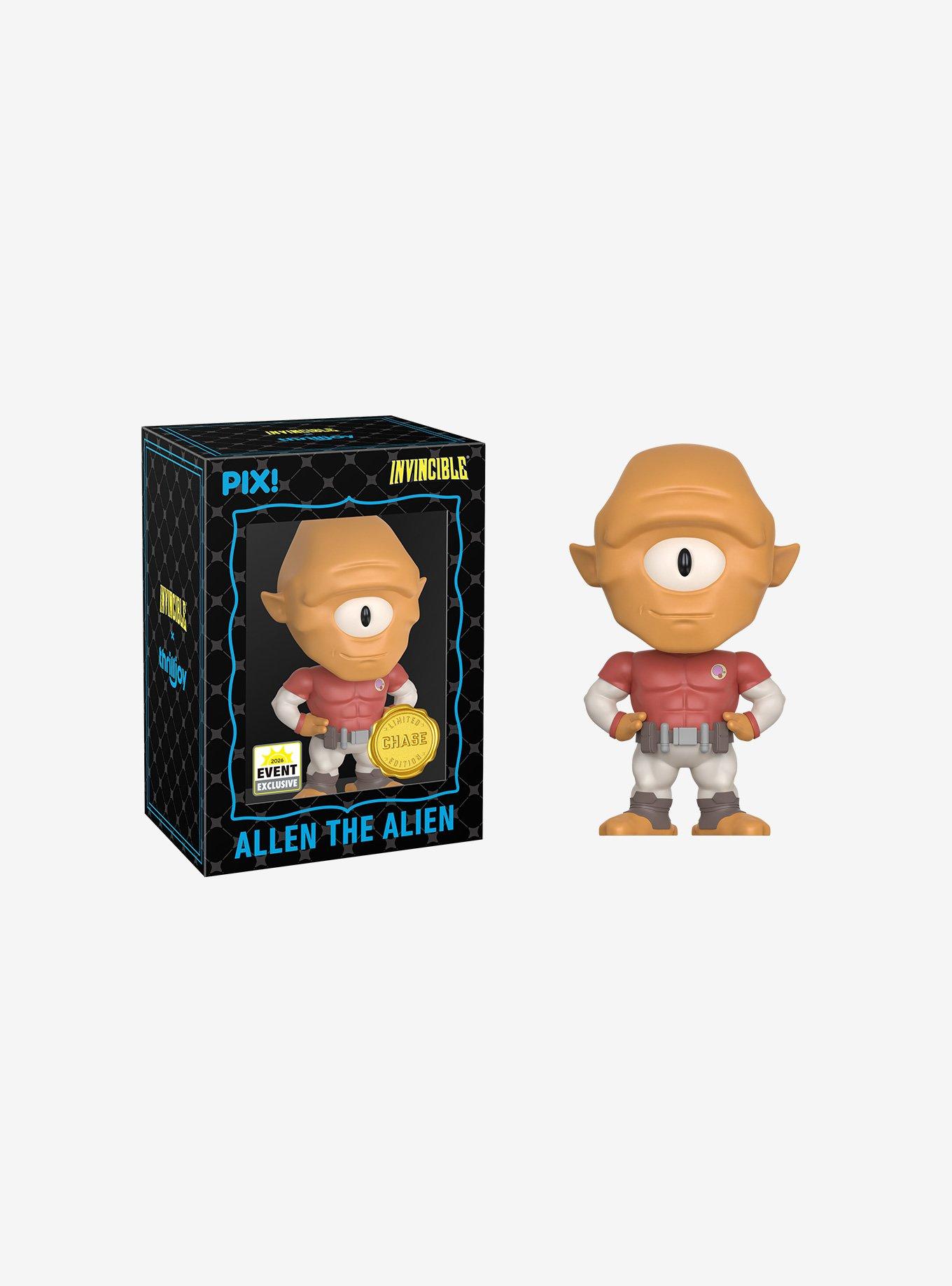 Thrilljoy Invincible Pix! Allen The Alien Collectible Figure, , alternate - view 5