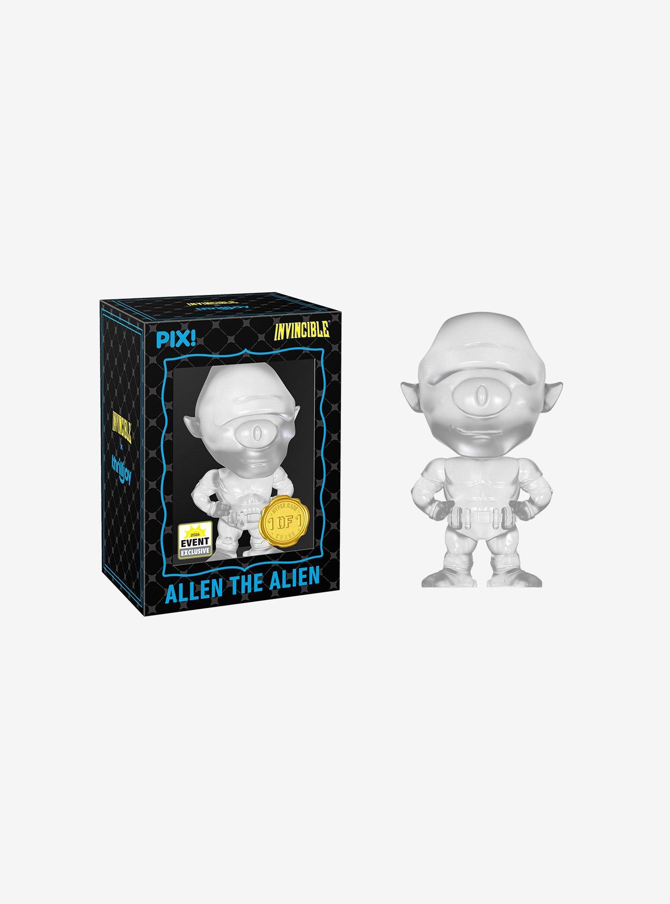 Thrilljoy Invincible Pix! Allen The Alien Collectible Figure, , alternate - view 6