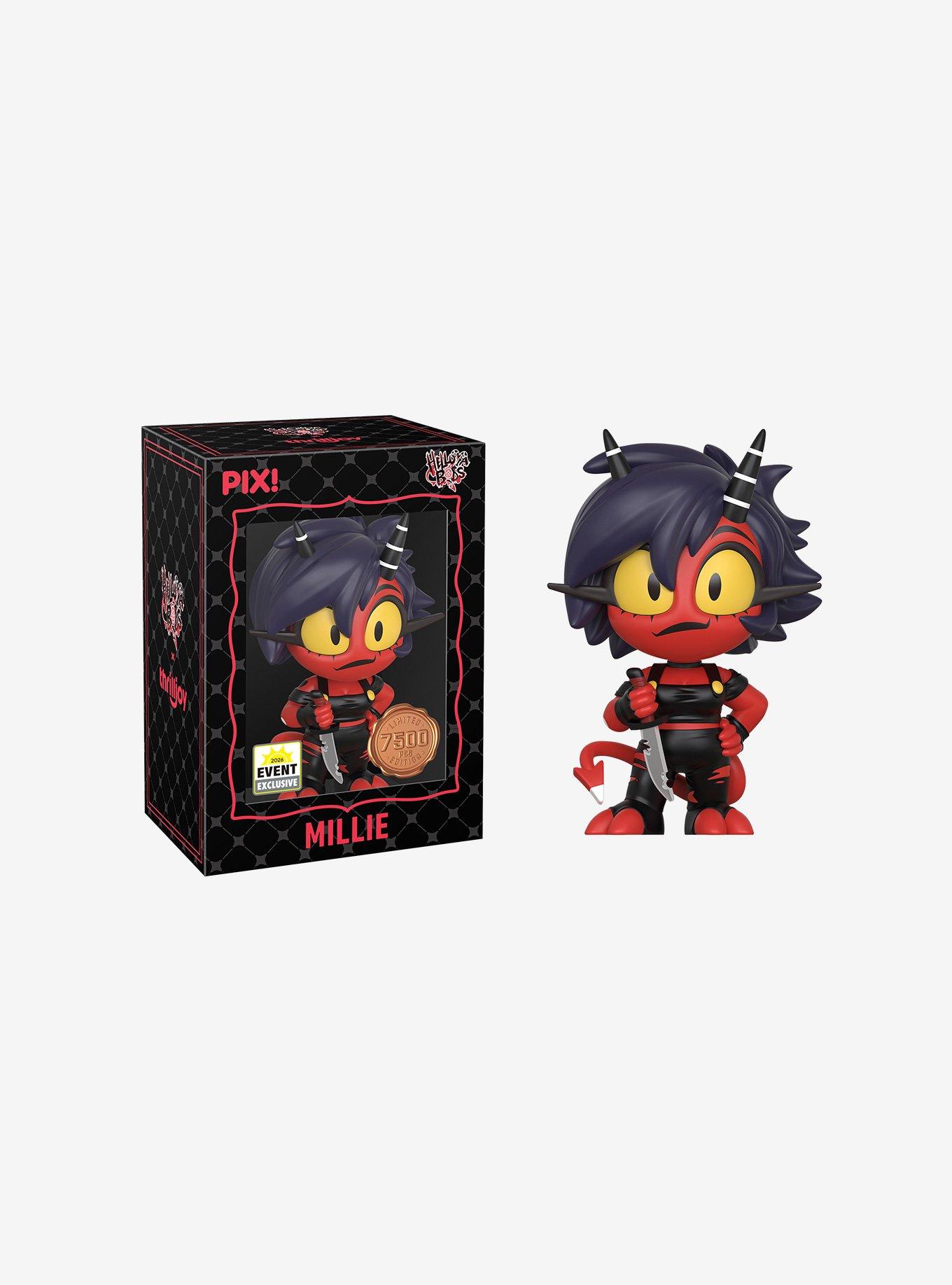 Thrilljoy Helluva Boss Pix! Millie Collectible Figure, , alternate - view 3