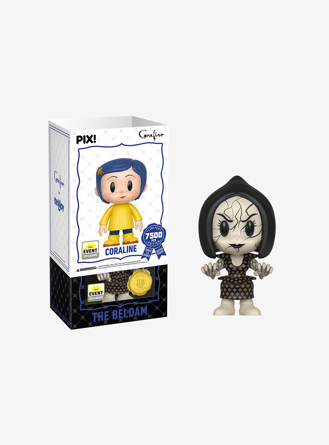Thrilljoy Coraline Pix! Collectible Figure Hot Topic Exclusive, , alternate - view 3