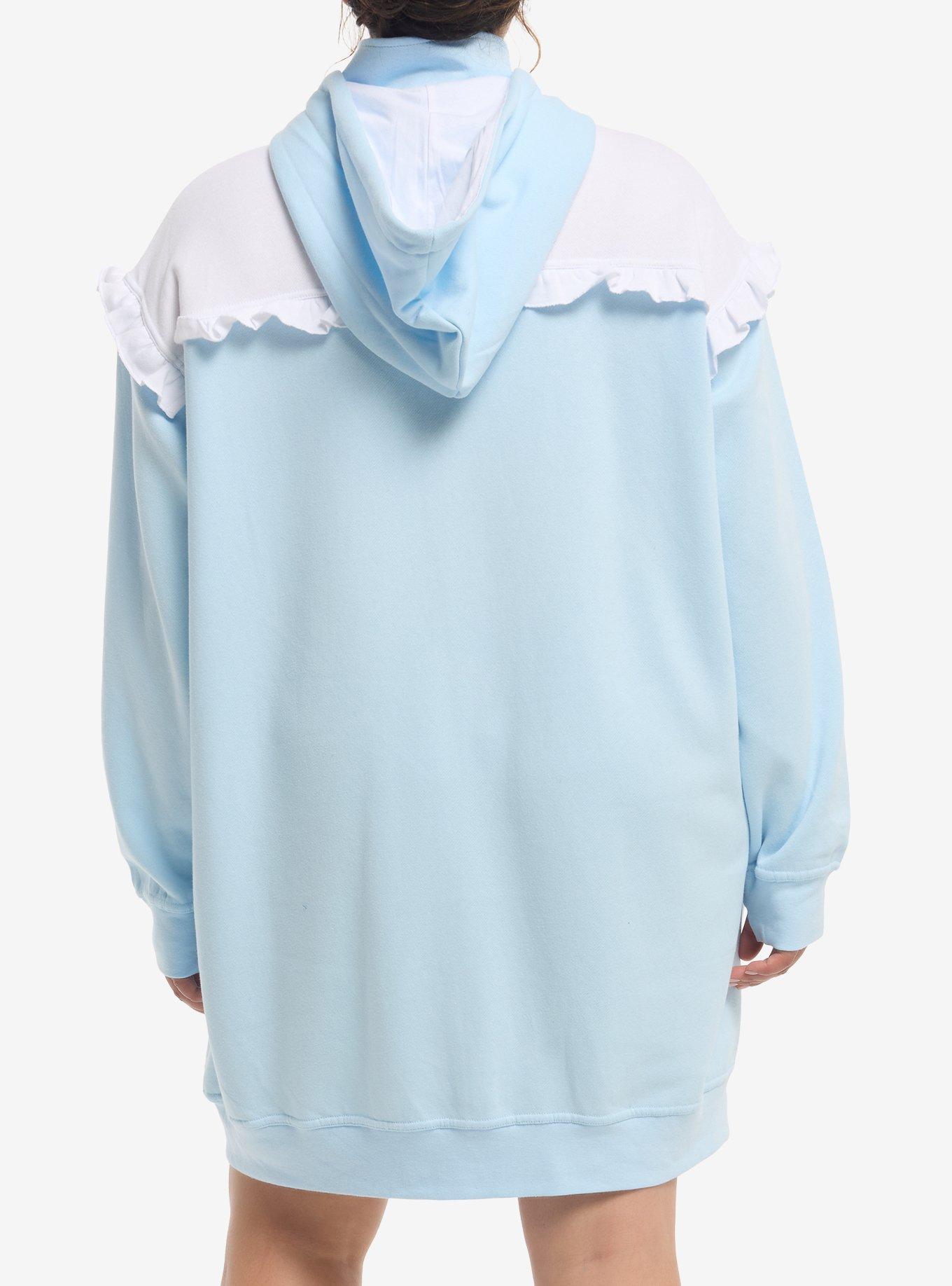 Cinnamoroll Ruffle Heart Hoodie Dress Plus Size, MULTI, alternate - view 2