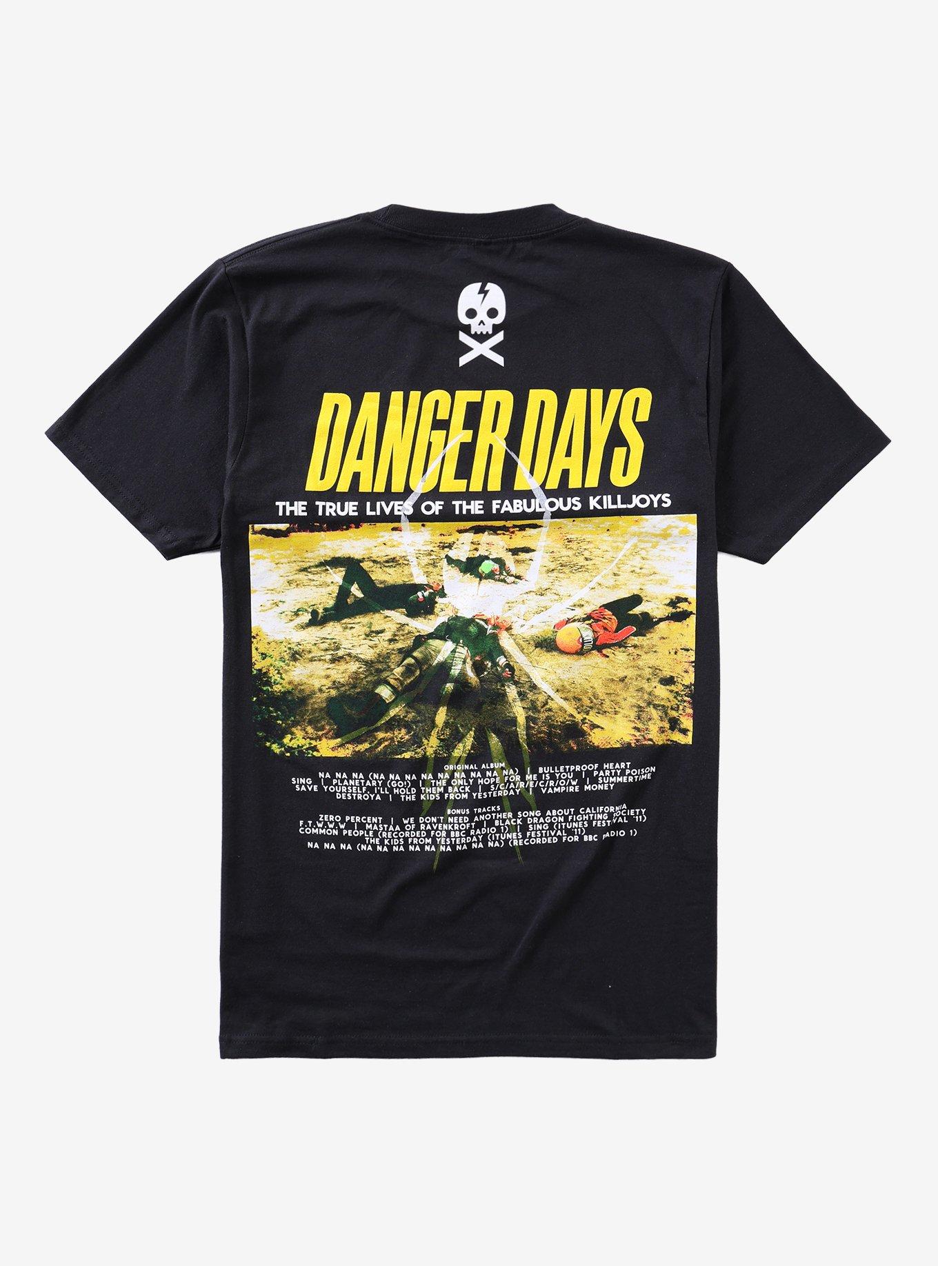 My Chemical Romance Danger Days Tracklist T-Shirt, , hi-res