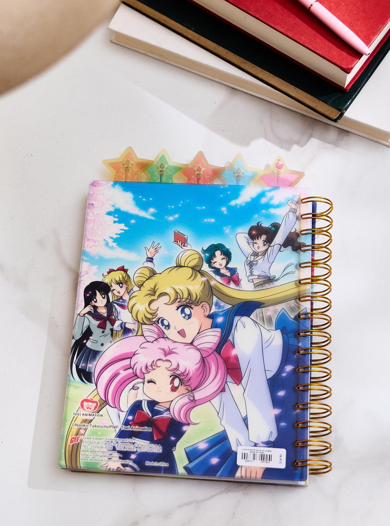 Pretty Guardian Sailor Moon Star Figural Tab Journal - BoxLunch Exclusive