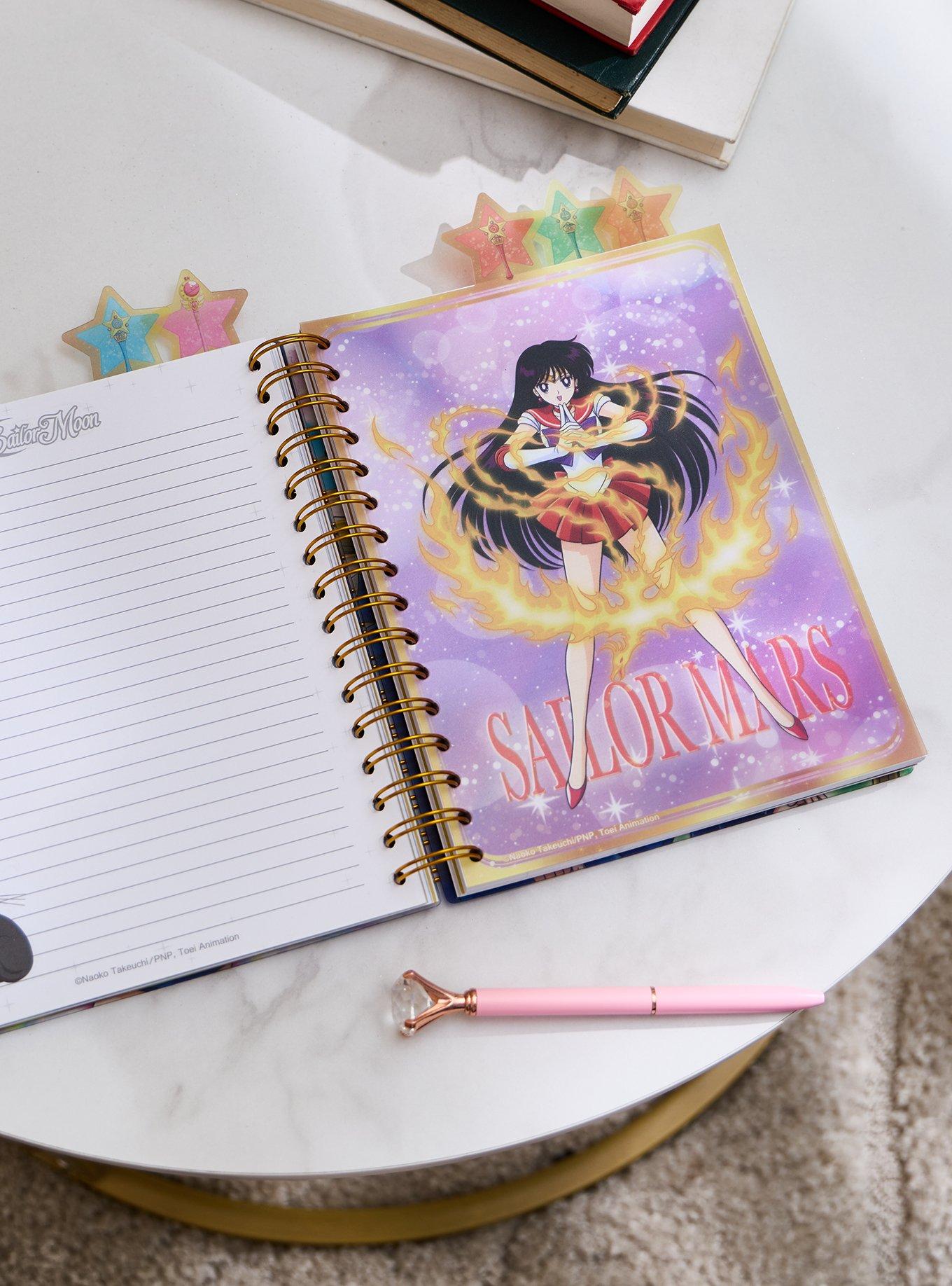 Pretty Guardian Sailor Moon Star Figural Tab Journal - BoxLunch Exclusive, , alternate - view 3