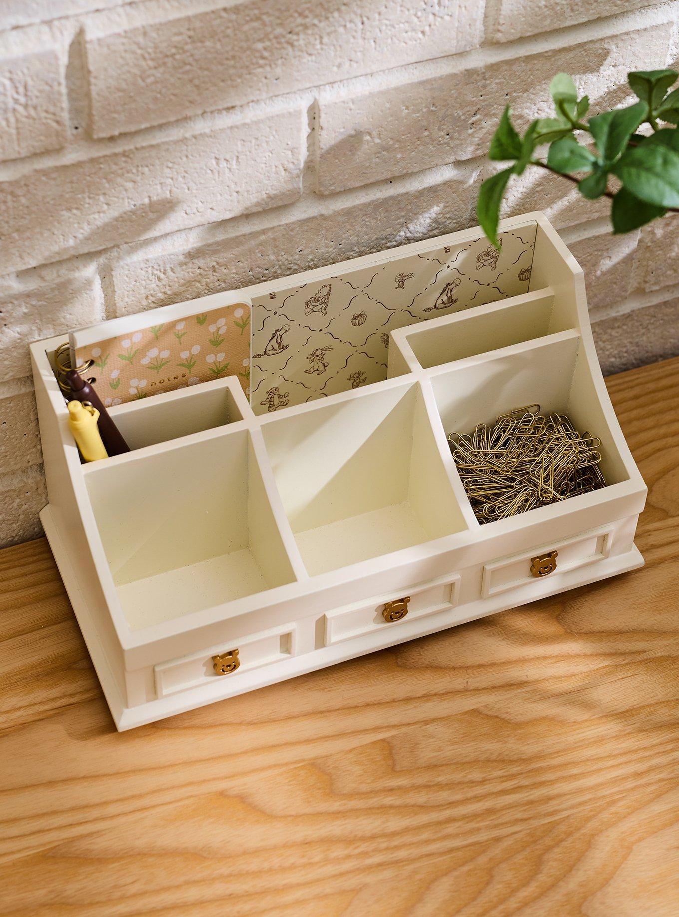 Disney Winnie the Pooh Toile Print Desk Organizer - BoxLunch Exclusive