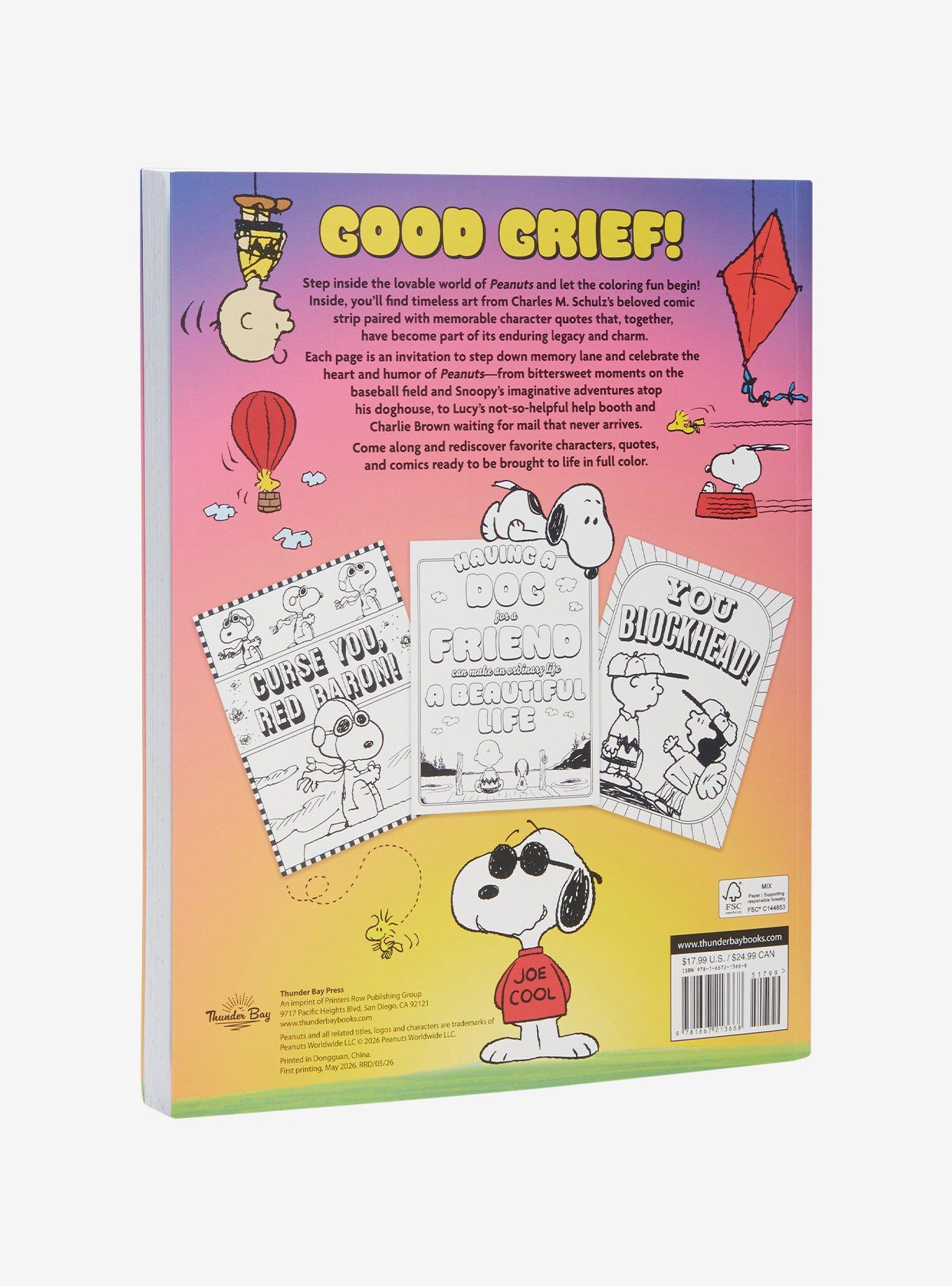 Peanuts Quotable Coloring Book, , alternate - view 3