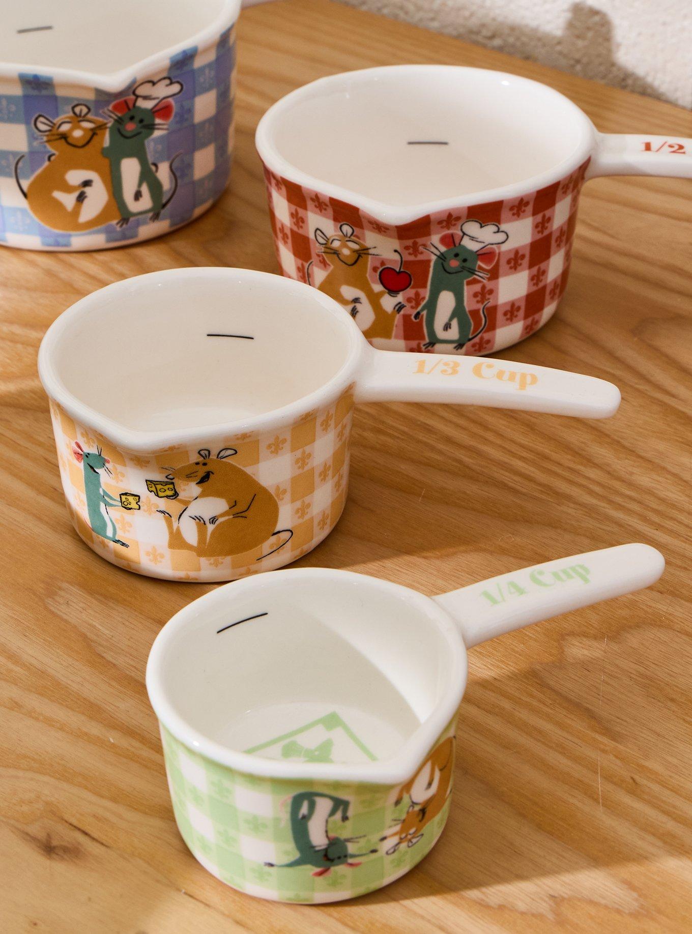 Disney Pixar Ratatouille Gingham Ceramic Measuring Cup Set - BoxLunch Exclusive, , alternate - view 3